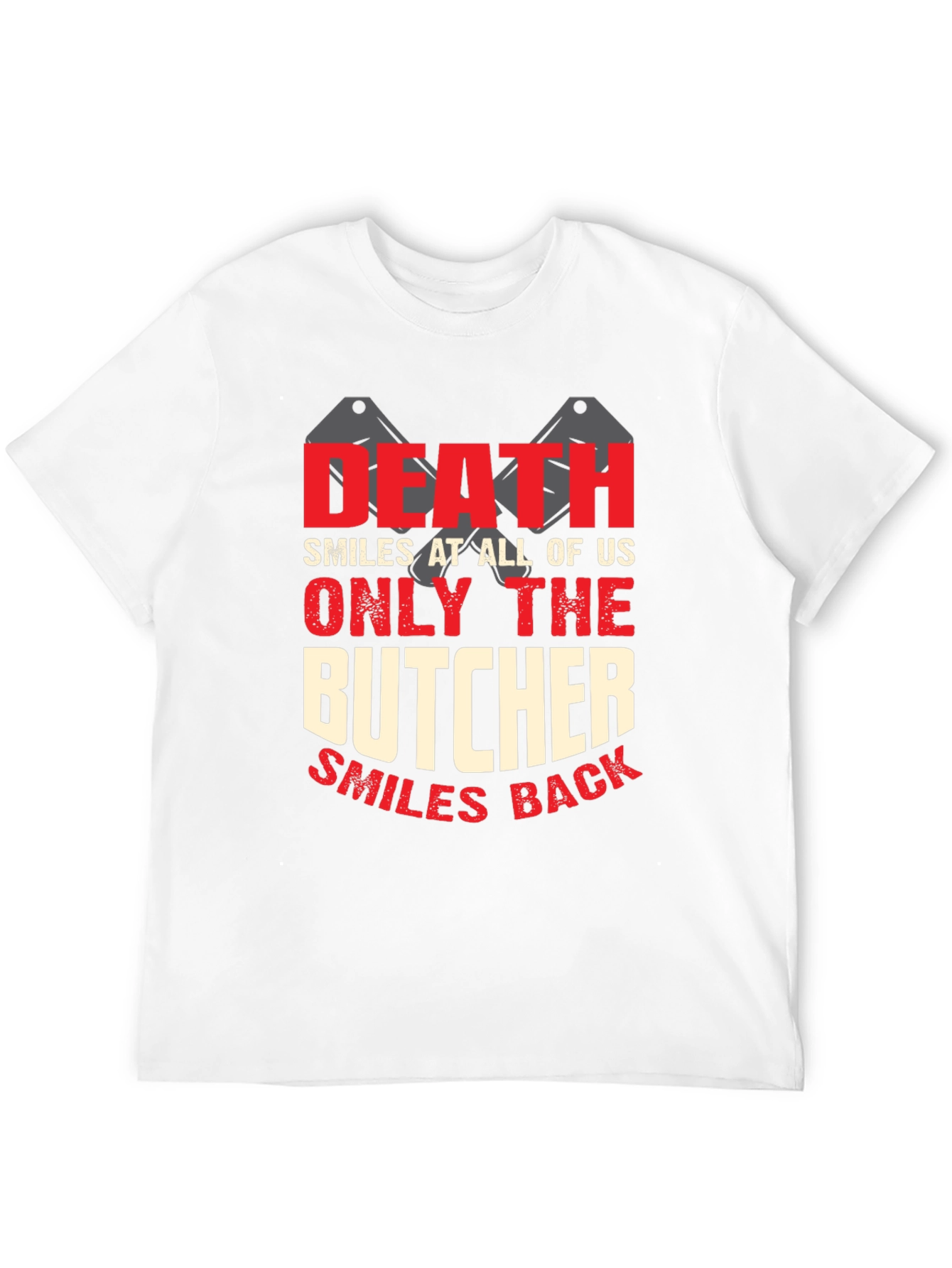 Death Smiles Butcher T-Shirt - Graphic Tee