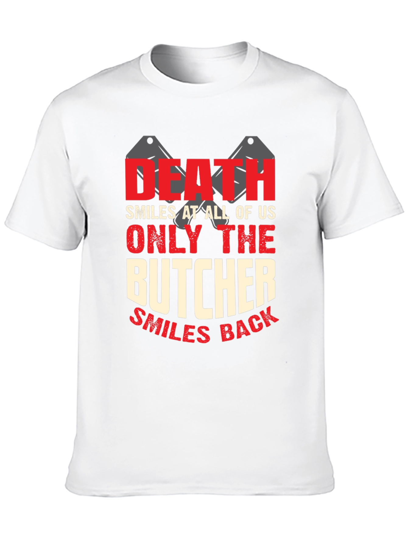 Death Smiles Butcher T-Shirt - Graphic Tee