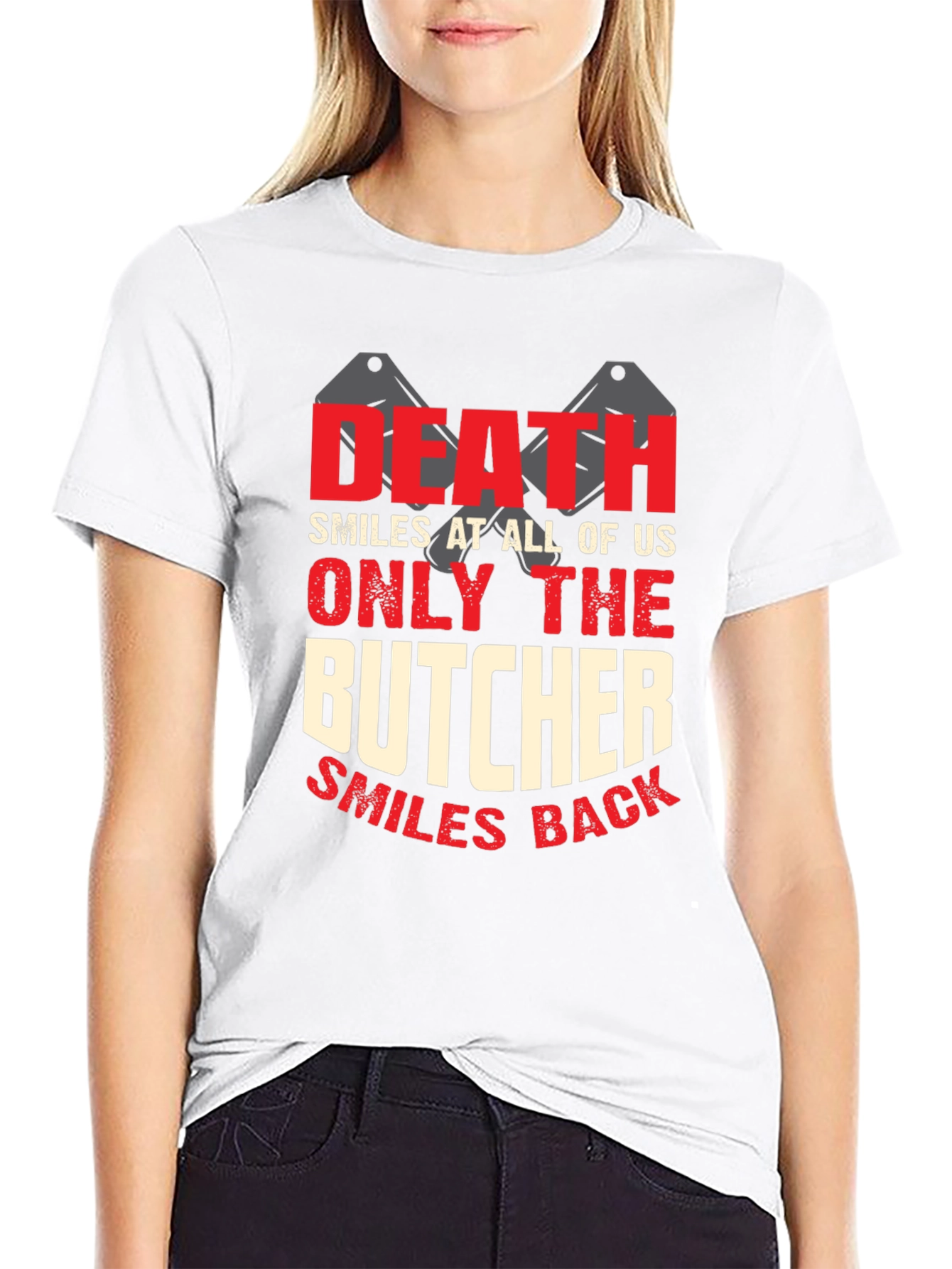 Death Smiles Butcher T-Shirt - Graphic Tee