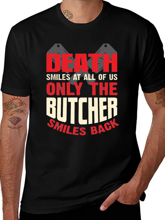 Death Smiles Butcher T-Shirt - Graphic Tee