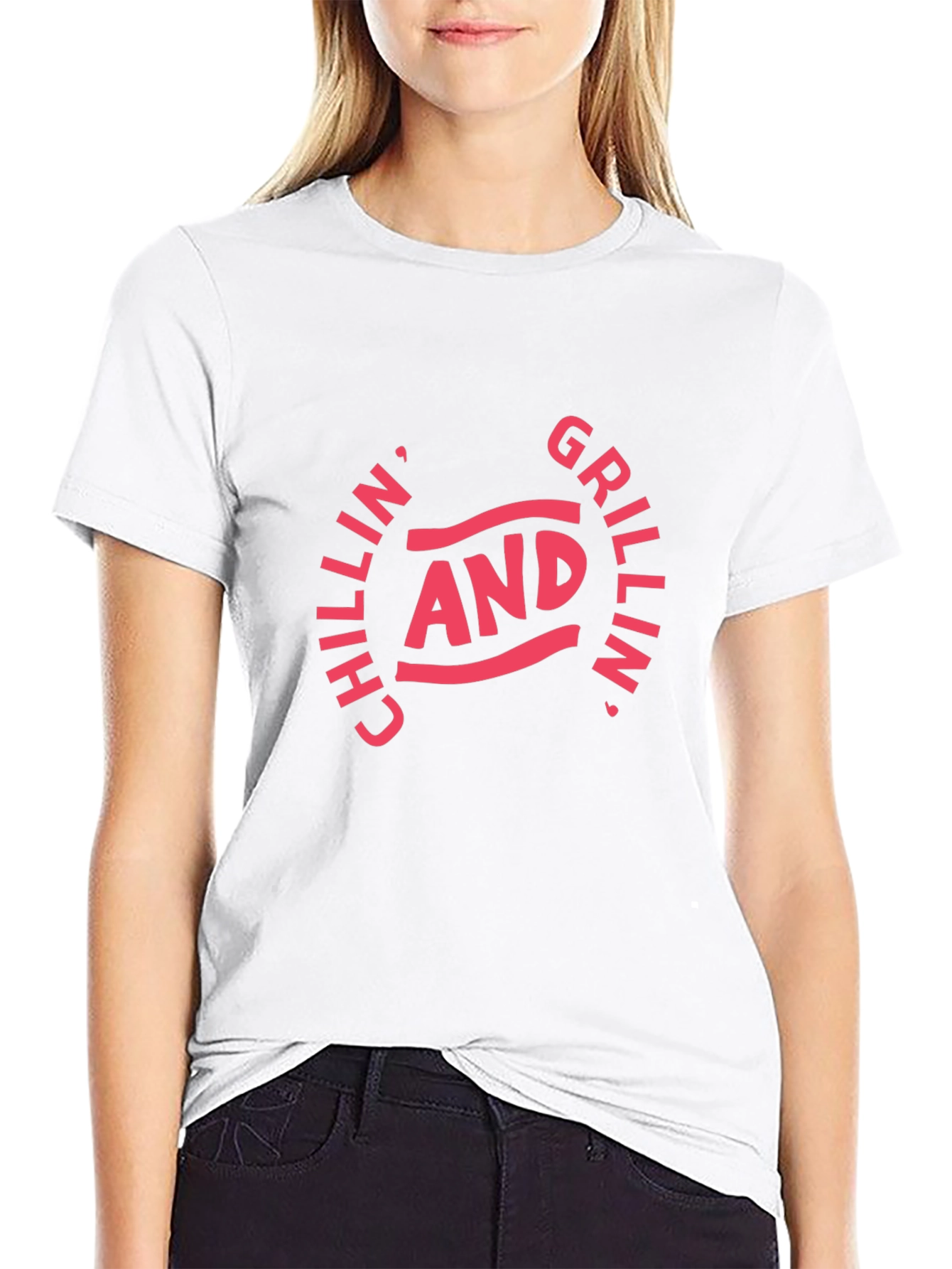 Chillin and Grillin Graphic Tee - BBQ Party Ready