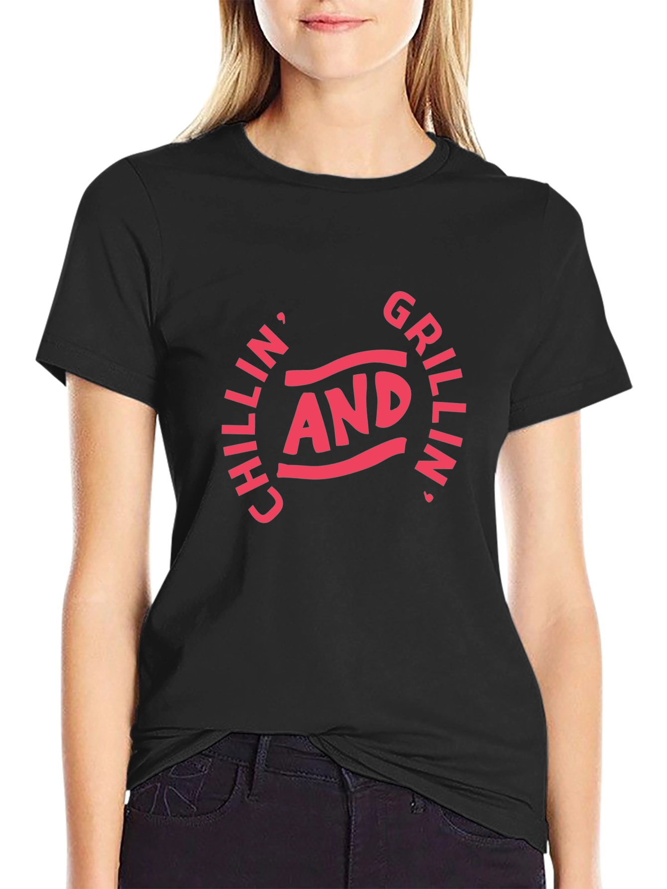 Chillin and Grillin Graphic Tee - BBQ Party Ready