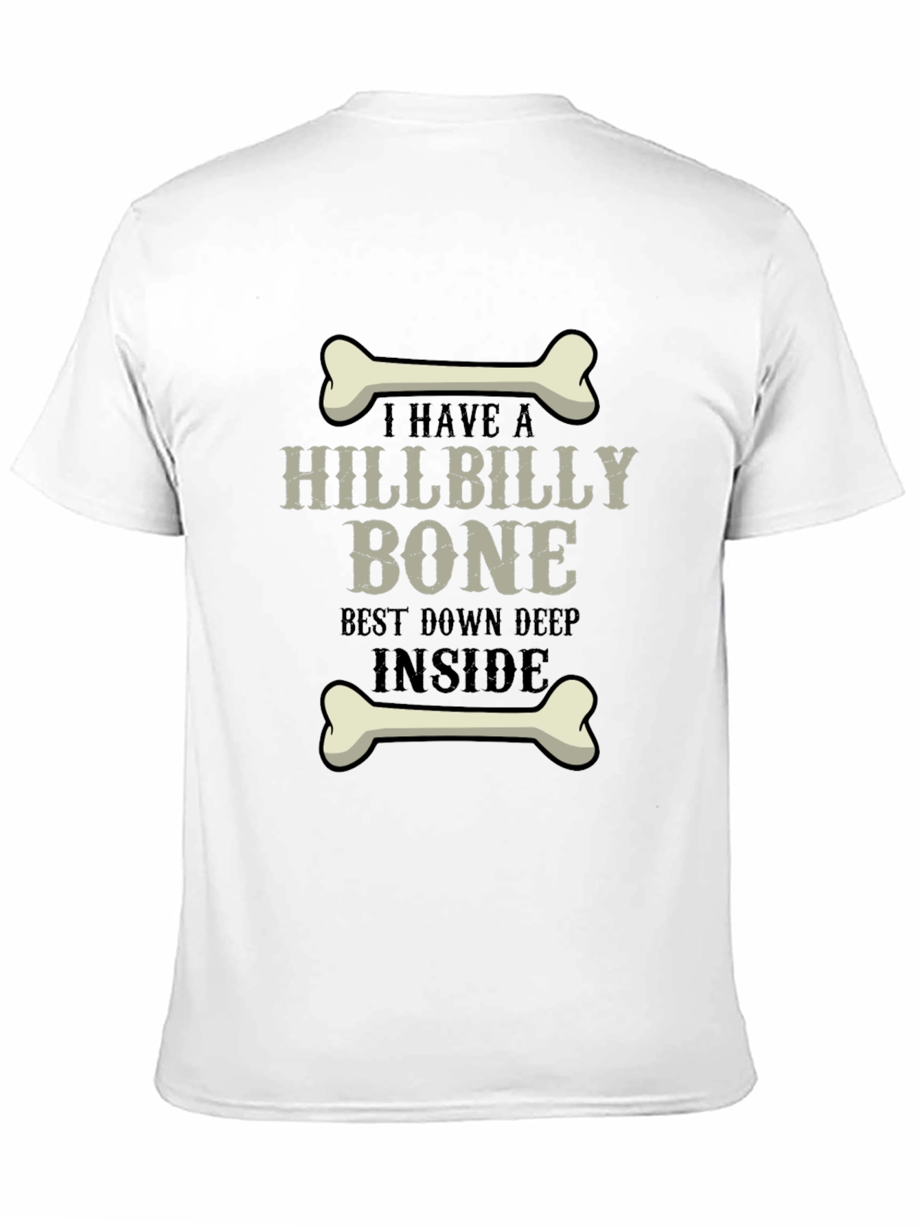 Hillbilly Bone Graphic Tee - Humor T-Shirt