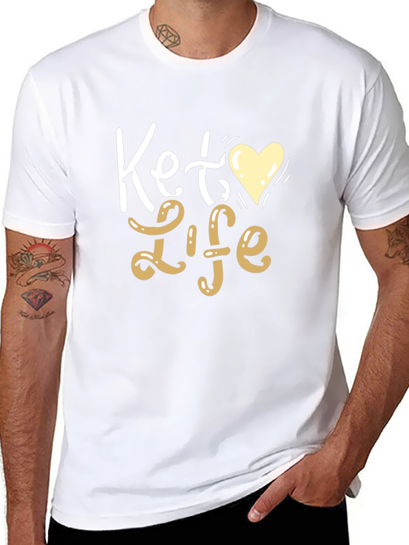 Keto Life Graphic T-Shirt