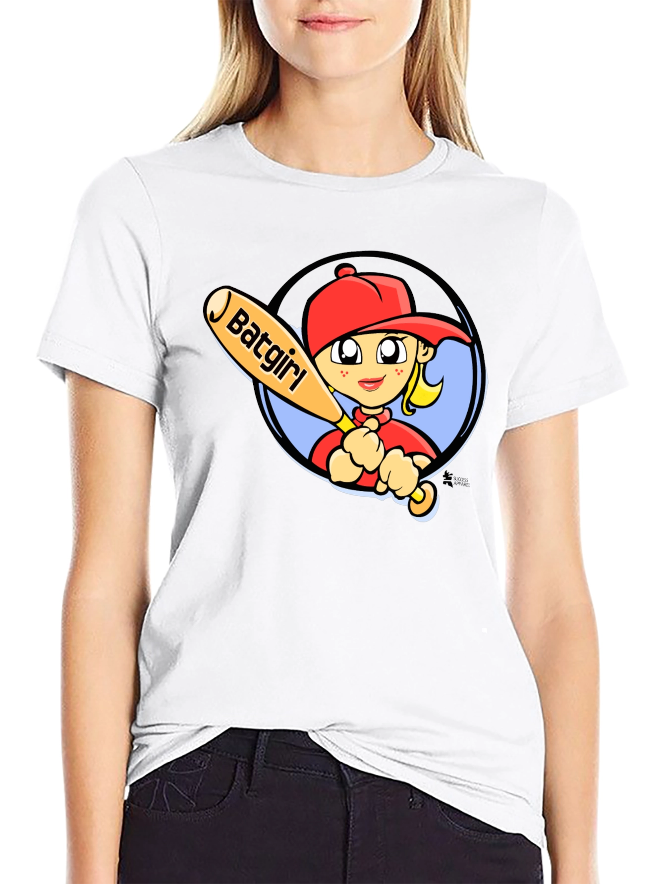 Batgirl Baseball T-Shirt