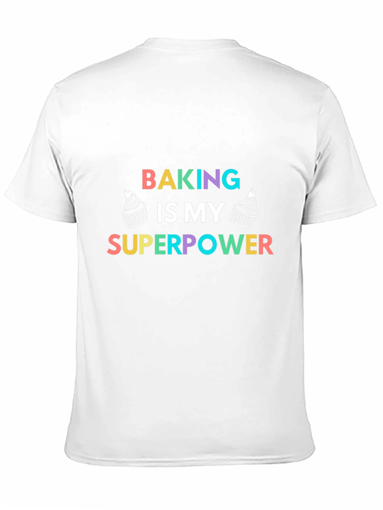 Baking is My Superpower T-Shirt - Black Tee