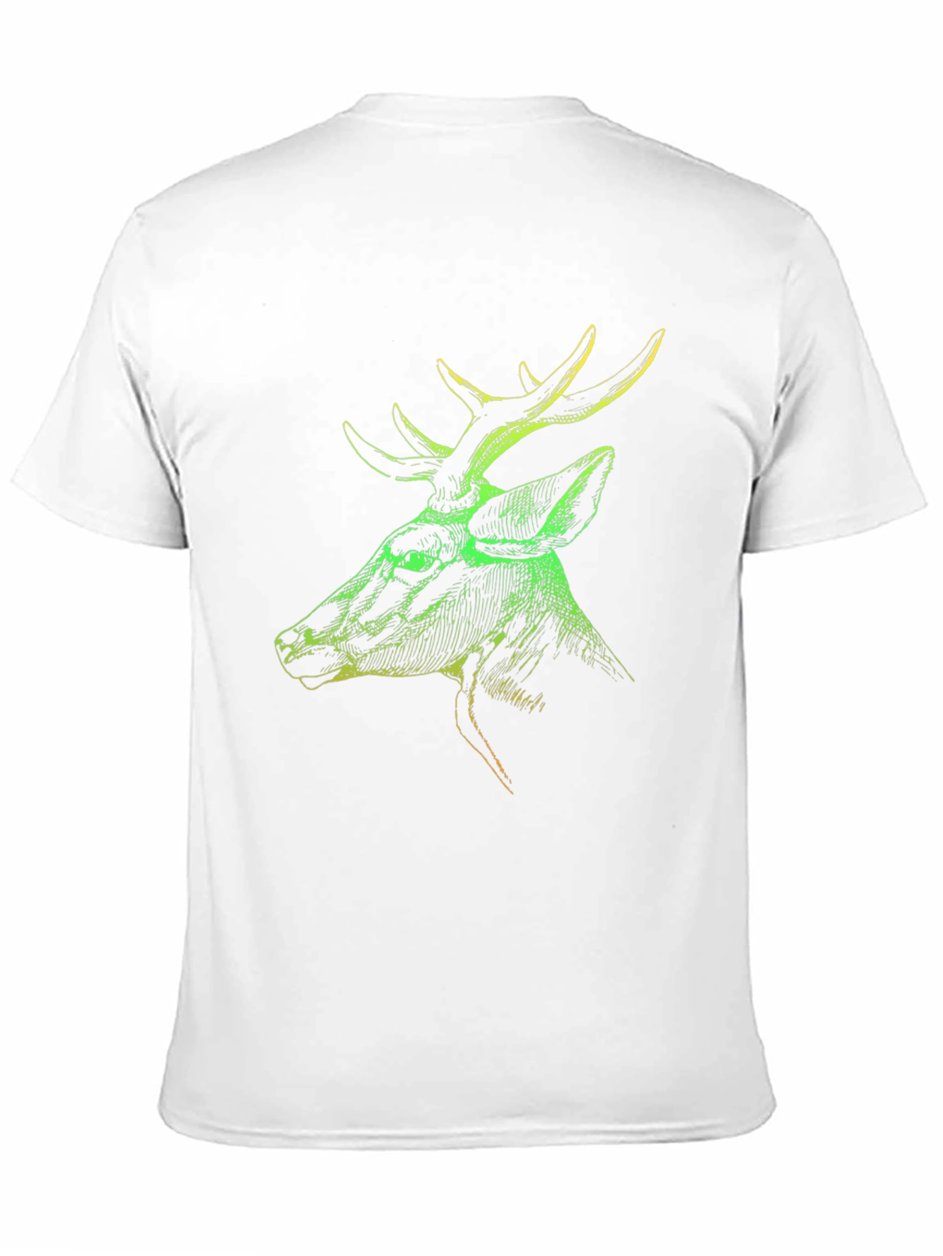 Deer Graphic T-Shirt - Stylish Wildlife Tee