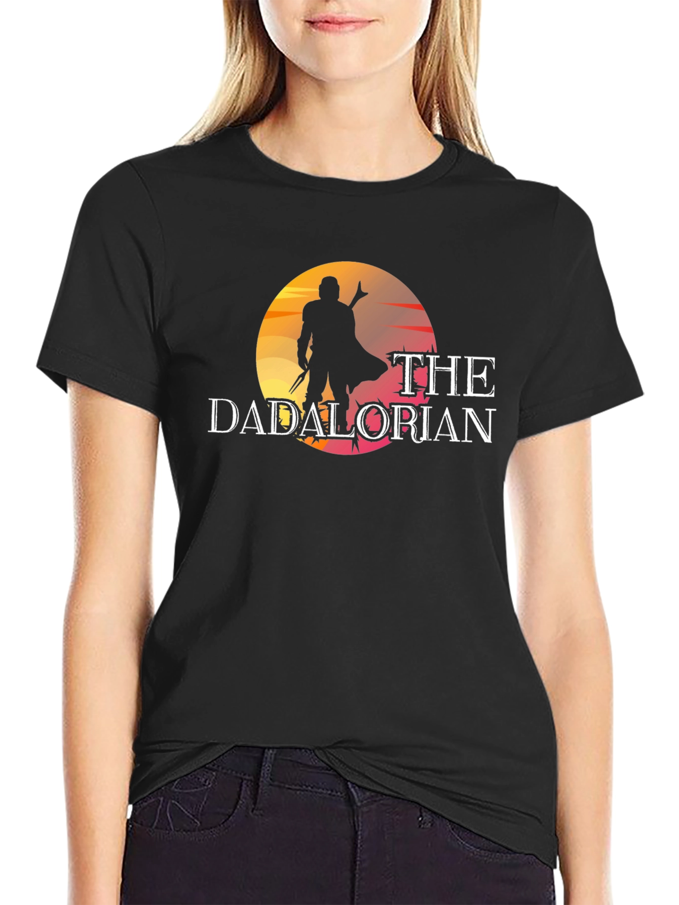 The Dadalorian Black T-Shirt