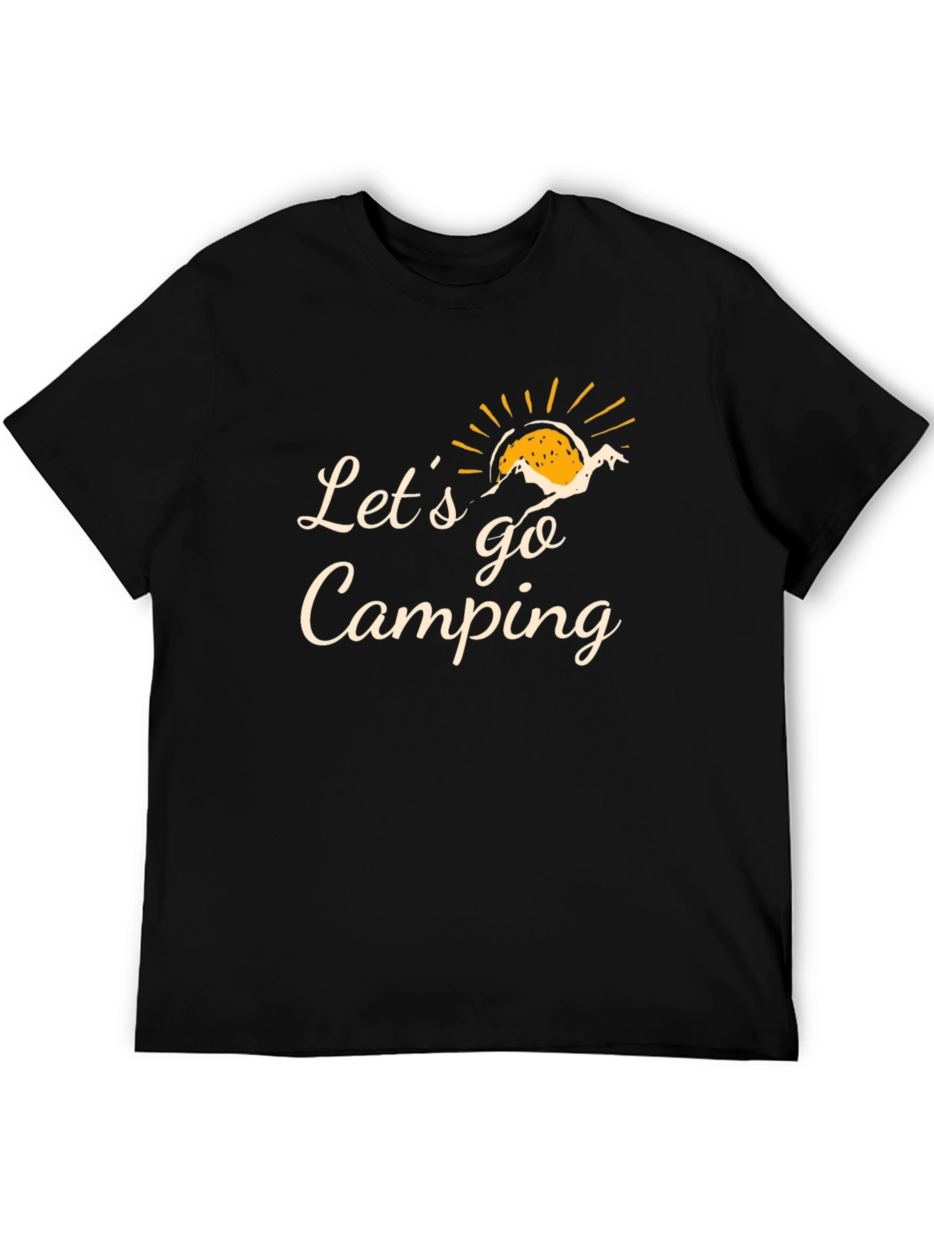Lets Go Camping Graphic Tee