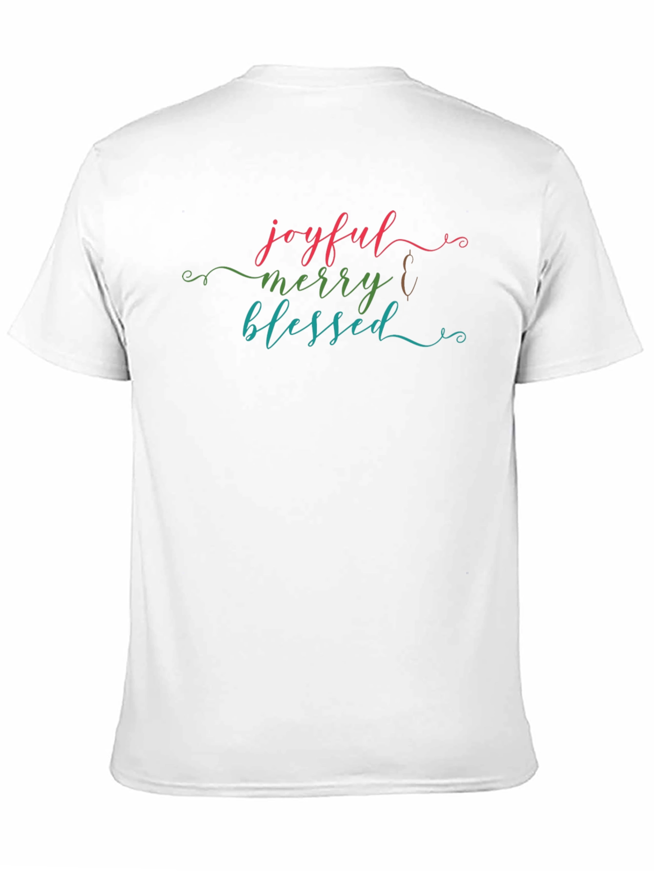 Joyful Merry & Blessed Graphic Tee