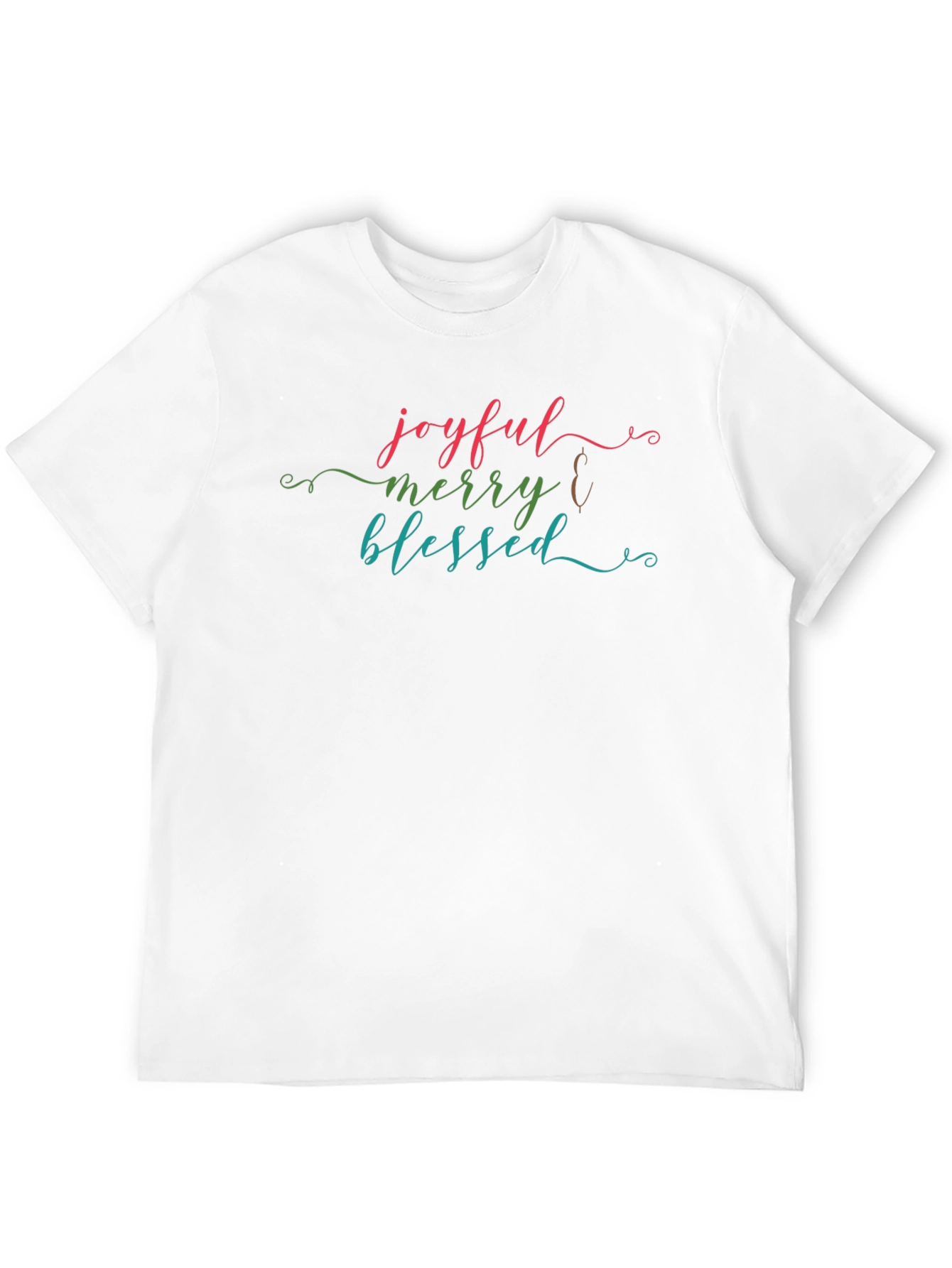 Joyful Merry & Blessed Graphic Tee