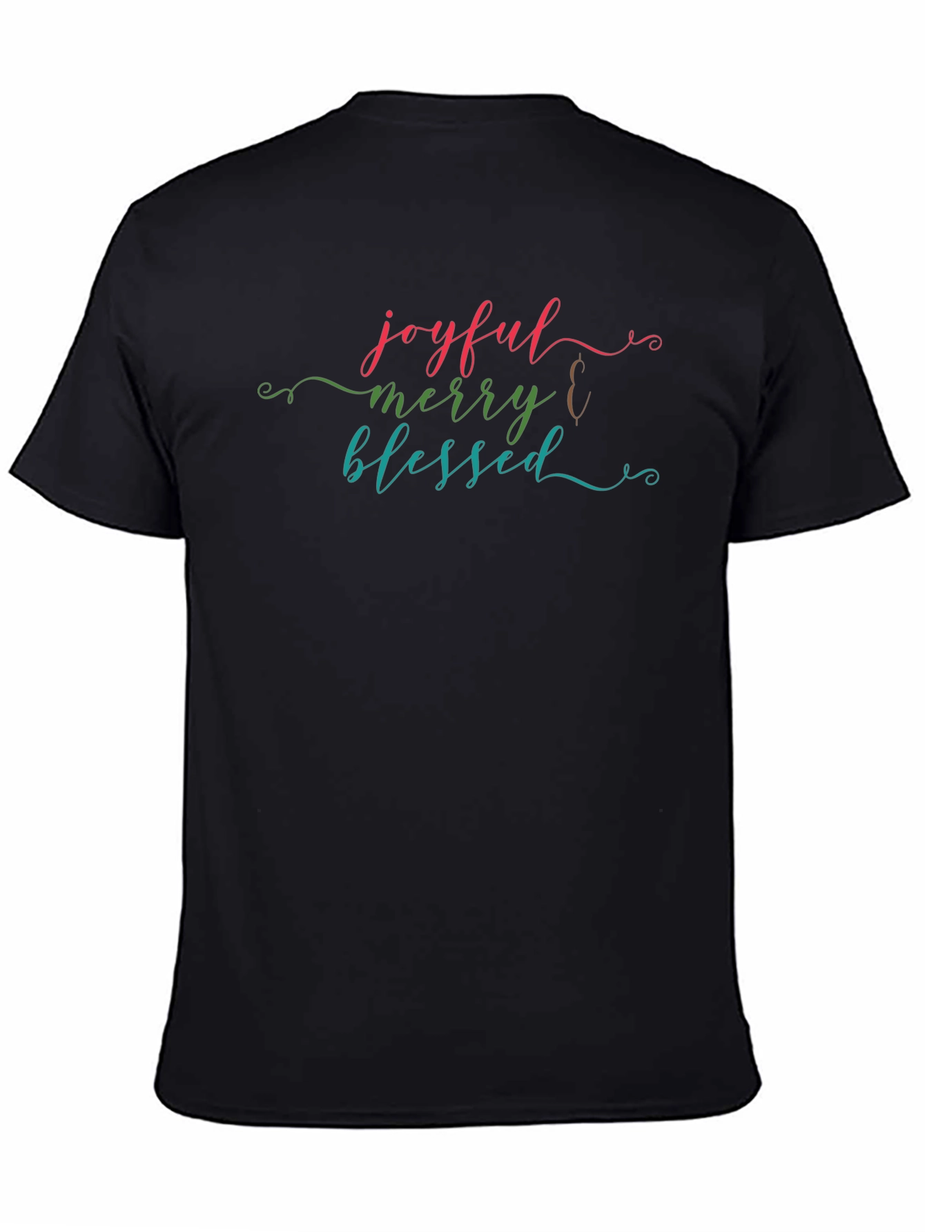 Joyful Merry & Blessed Graphic Tee