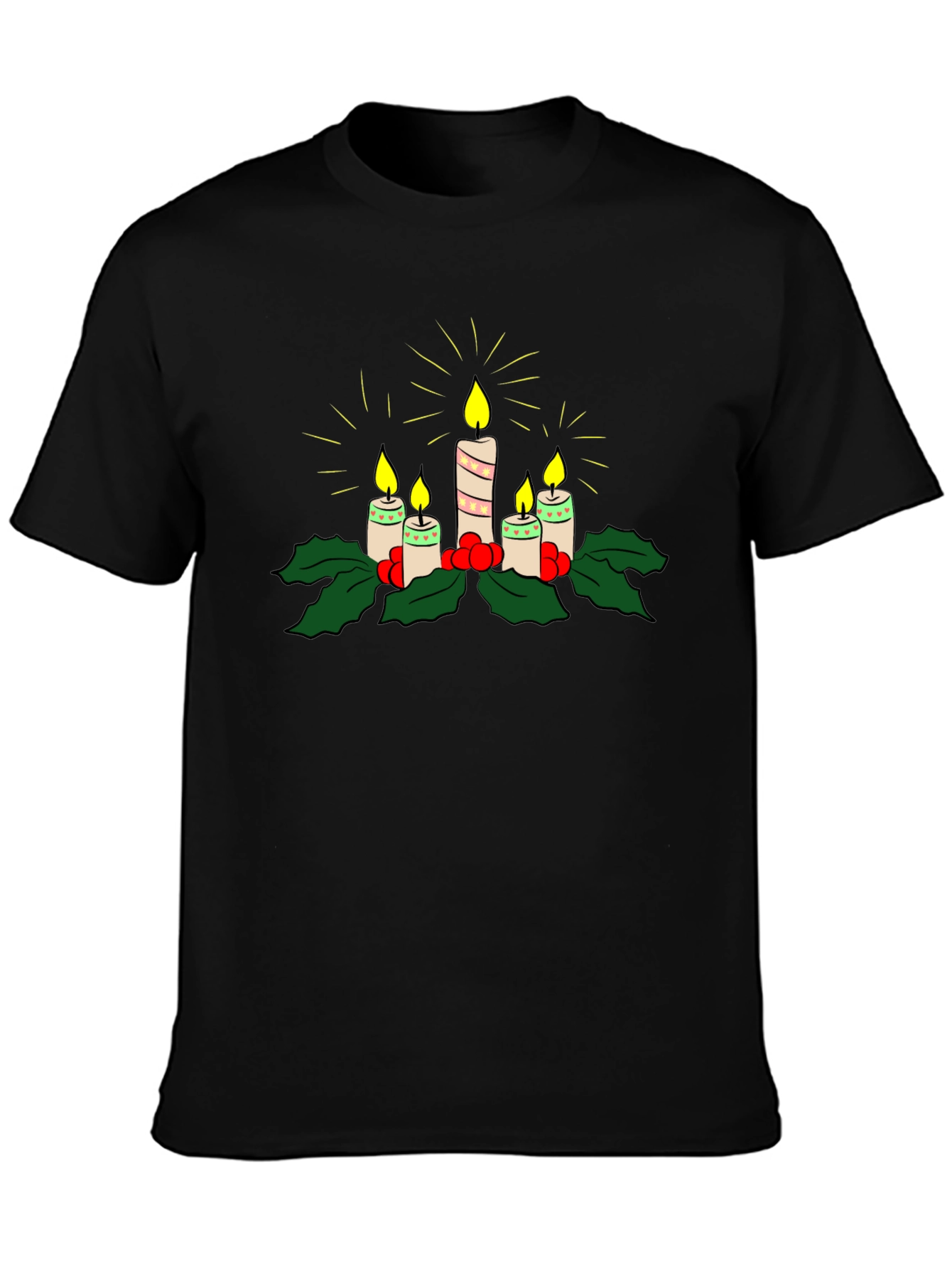 Festive Candle T-Shirt