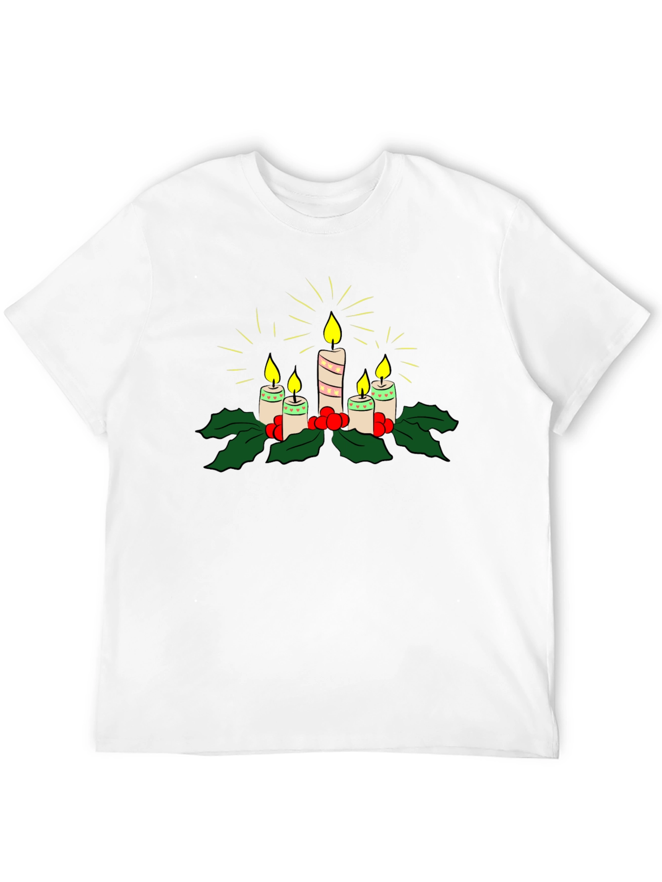 Festive Candle T-Shirt