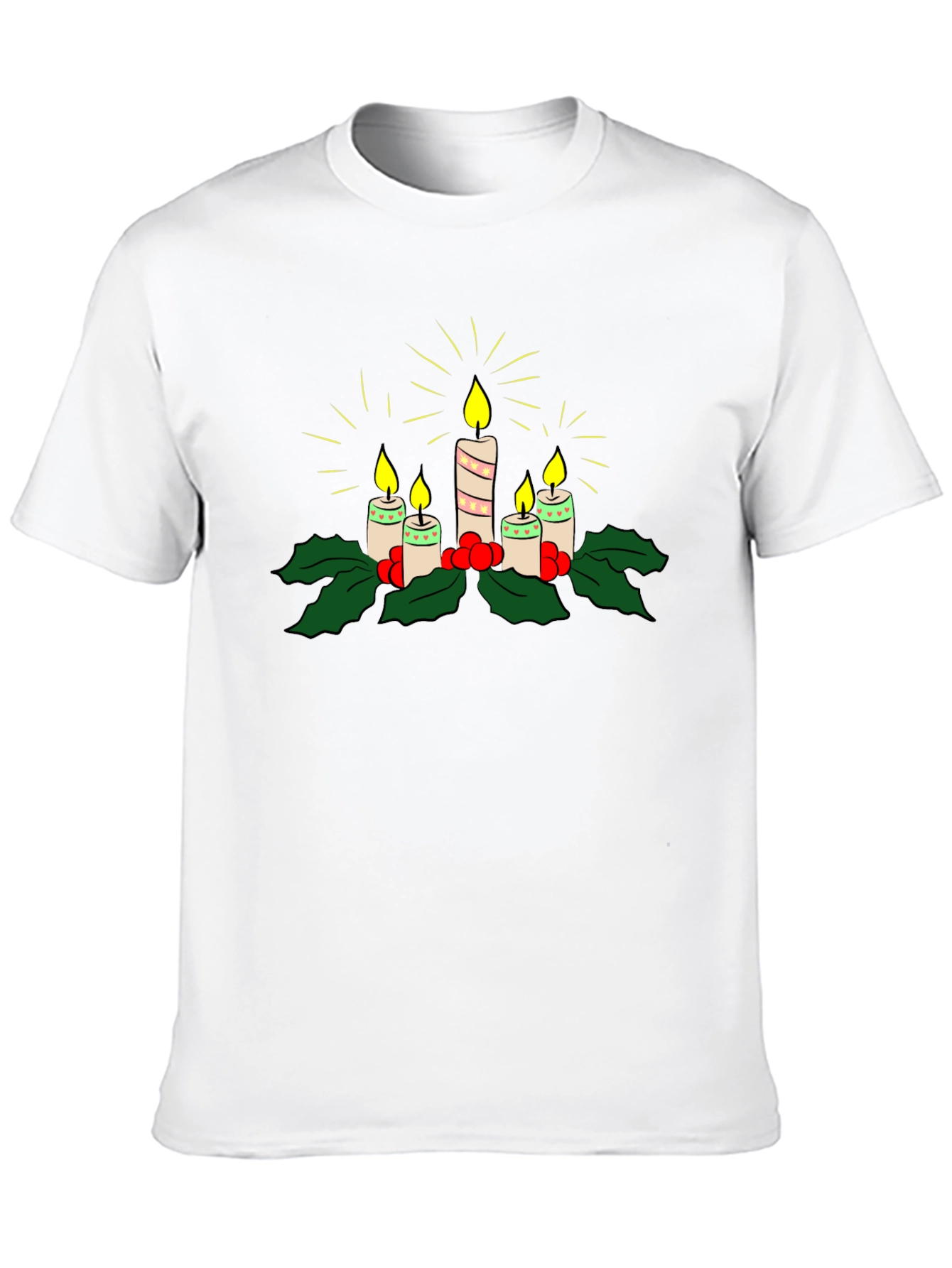 Festive Candle T-Shirt