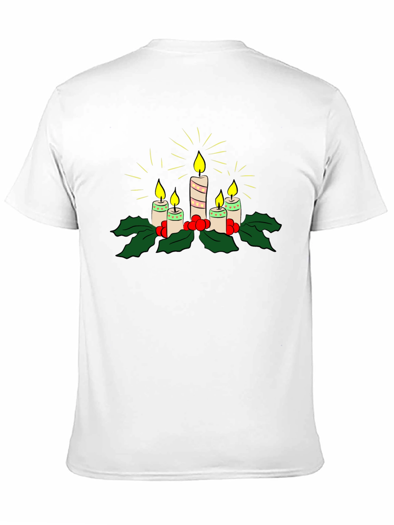 Festive Candle T-Shirt