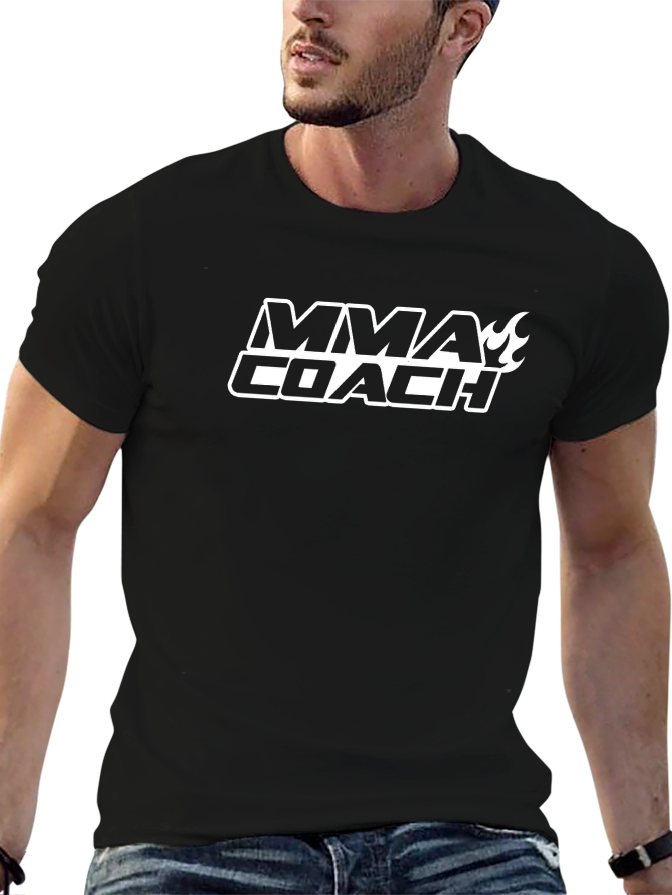 MMA Coach Black T-Shirt