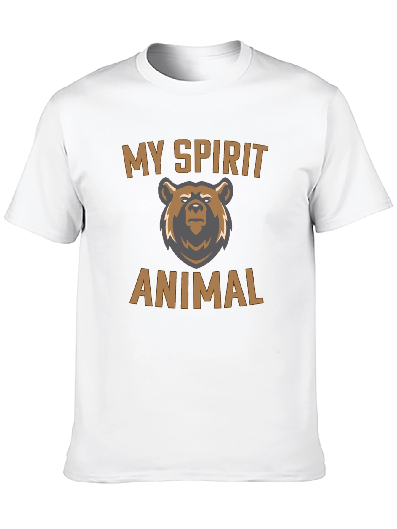 My Spirit Animal Bear T-Shirt - Graphic Tee