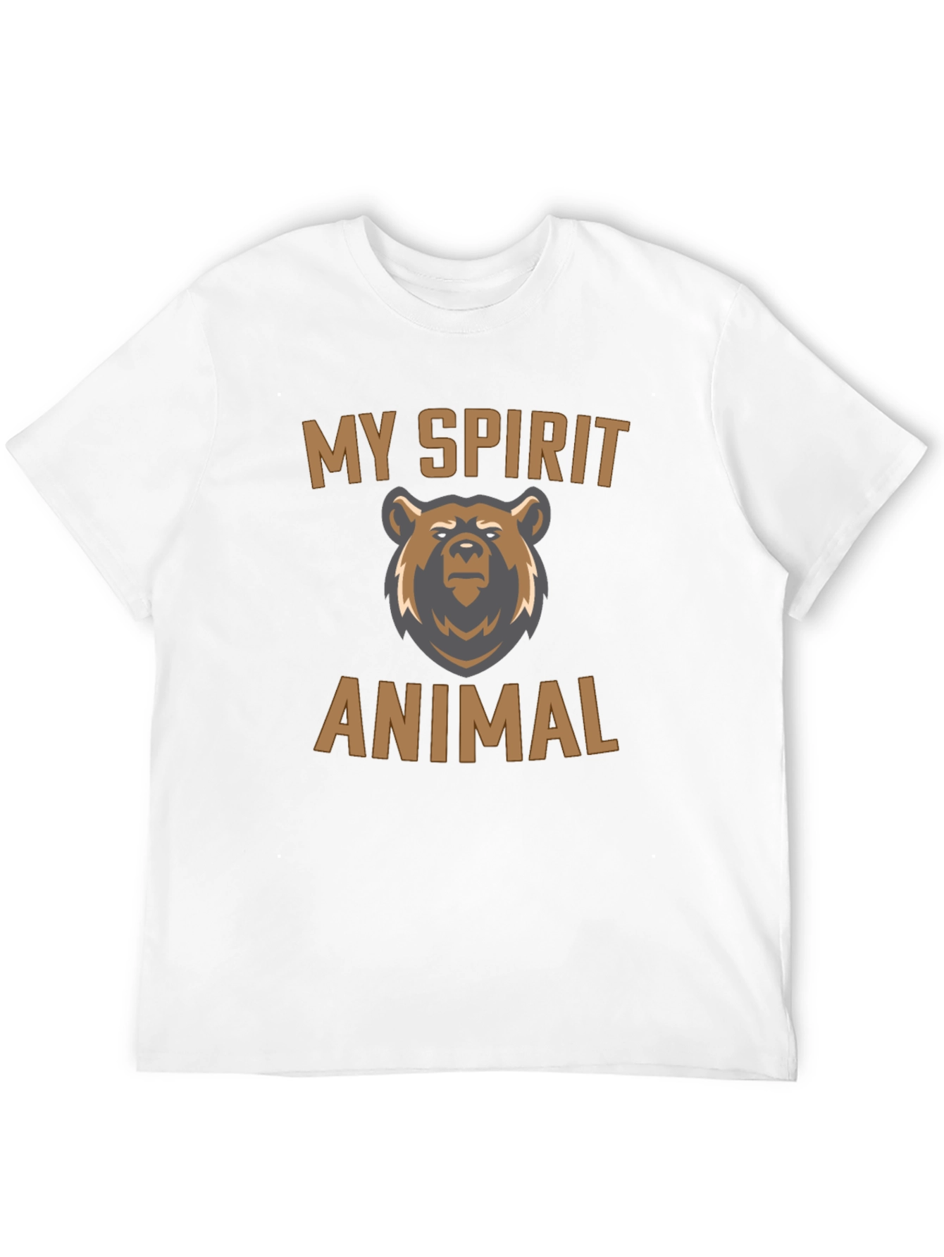 My Spirit Animal Bear T-Shirt - Graphic Tee