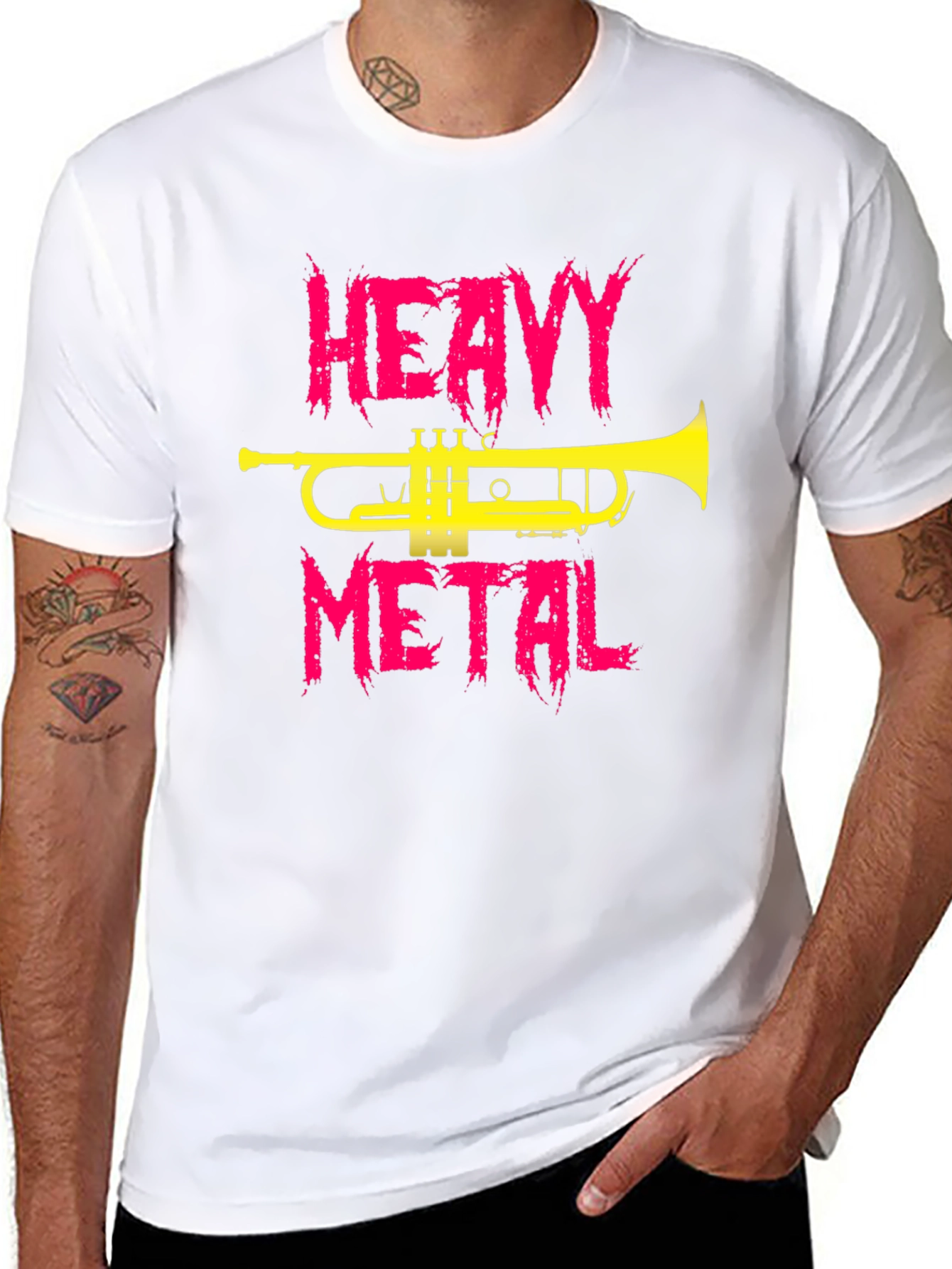 Heavy Metal Trumpet T-Shirt