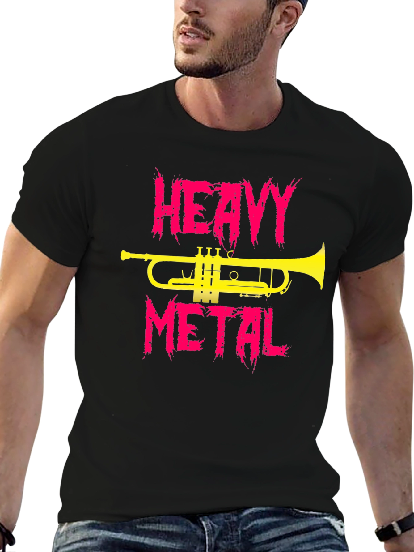 Heavy Metal Trumpet T-Shirt