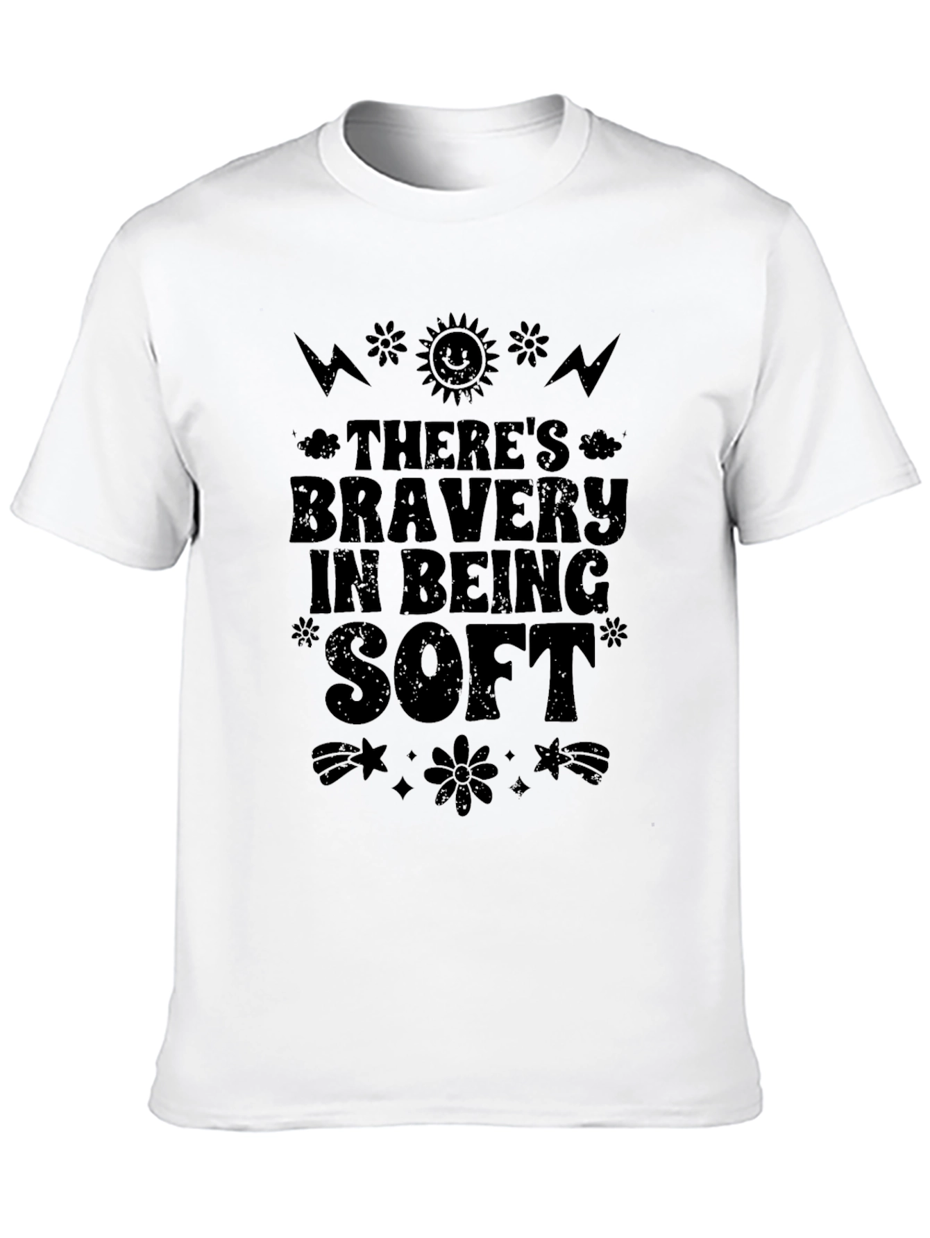 Bravery in Being Soft Graphic T-Shirt
