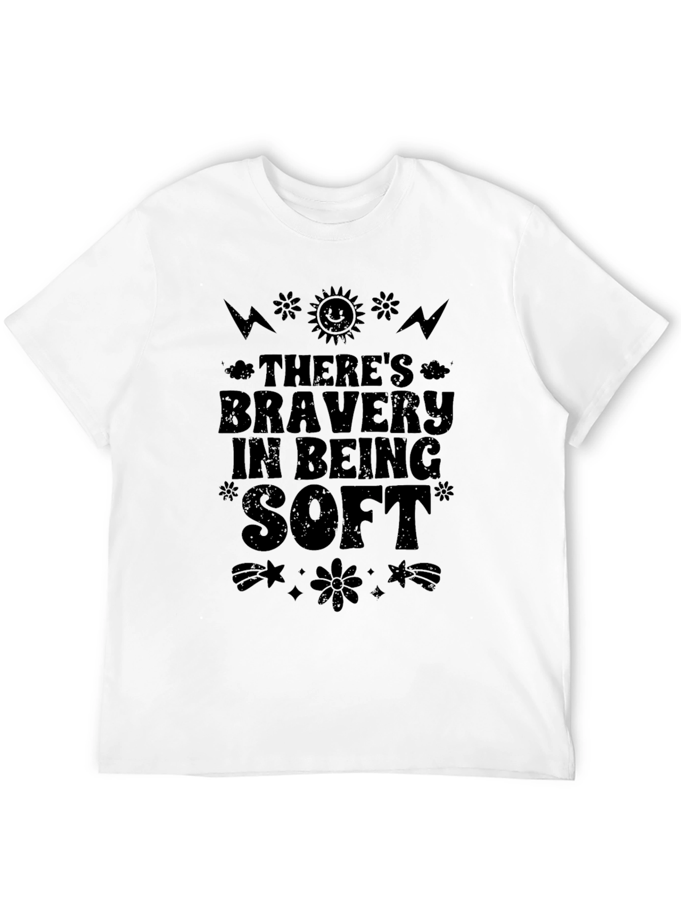 Bravery in Being Soft Graphic T-Shirt