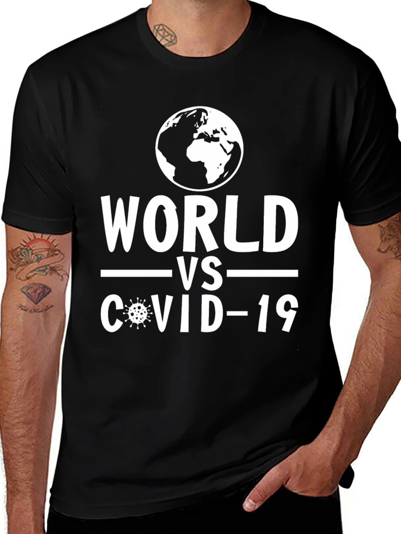 World vs. COVID-19 T-Shirt
