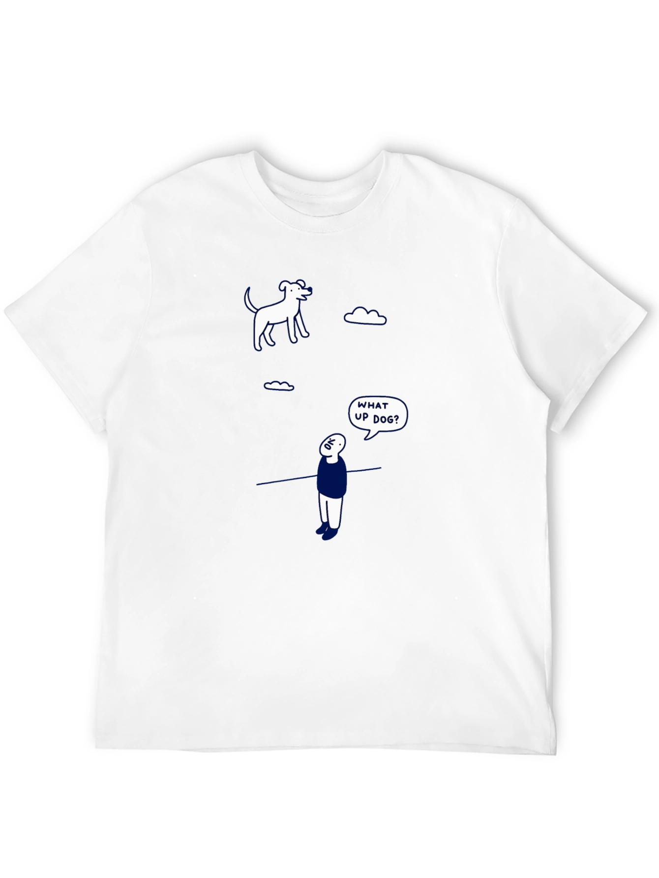 Funny What Up Dog? Graphic Tee