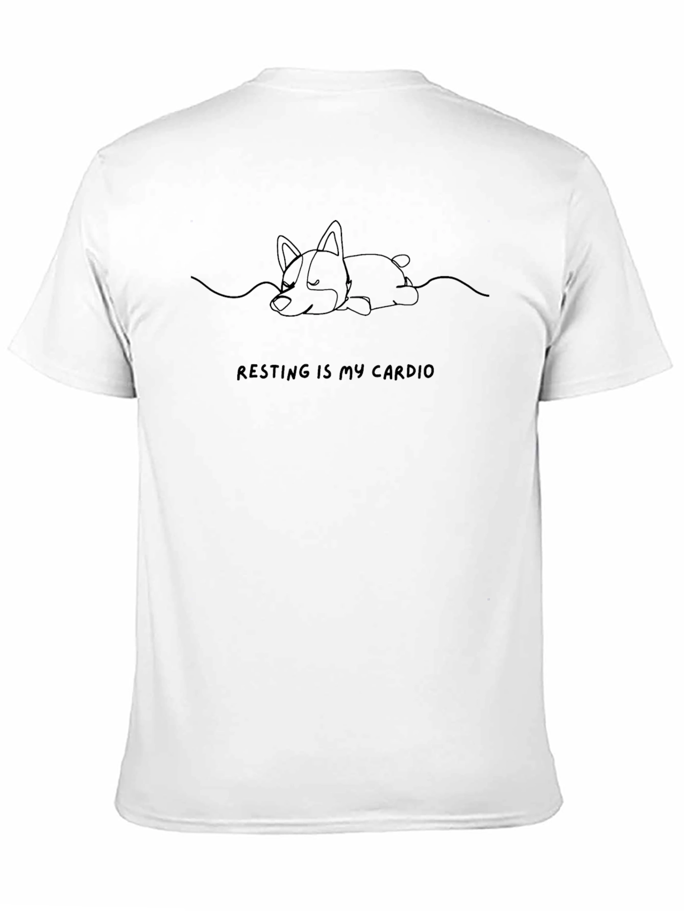 Resting is My Cardio Graphic Tee