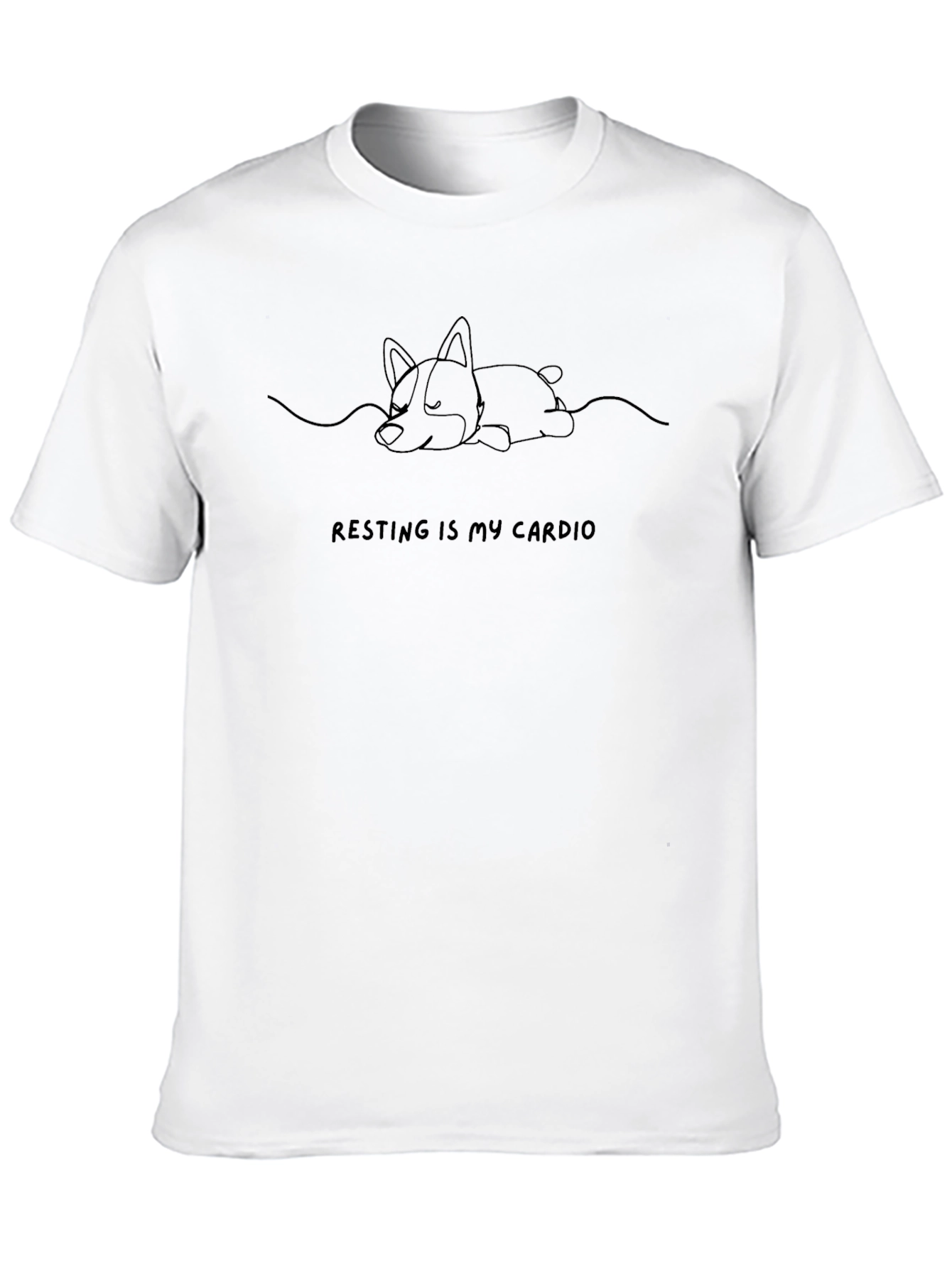 Resting is My Cardio Graphic Tee