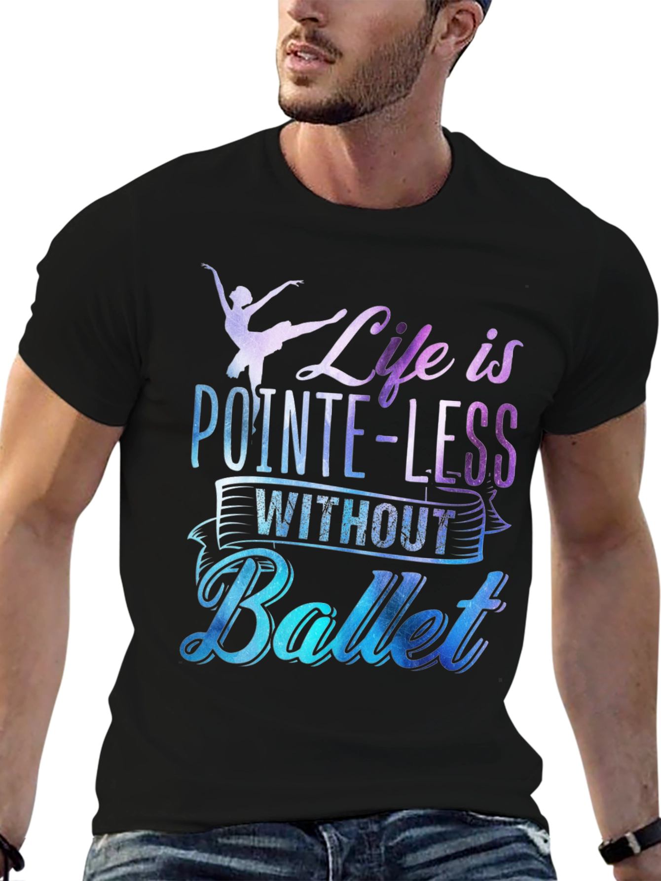 Ballet Lover T-Shirt - Life is Pointe-less without Ballet