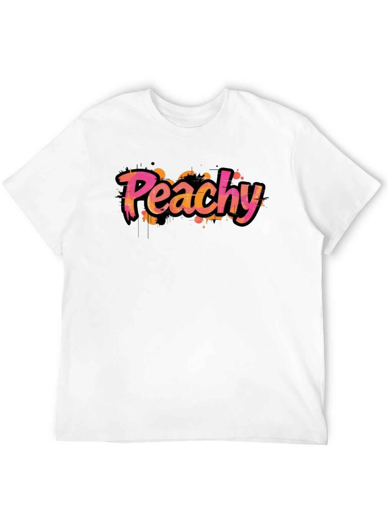 Peachy Graphic Tee - Trendy Streetwear