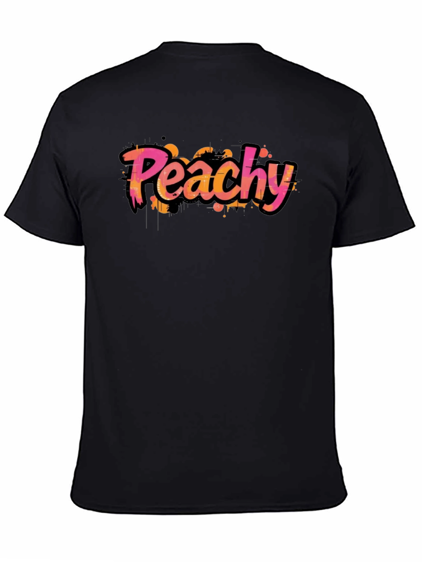 Peachy Graphic Tee - Trendy Streetwear
