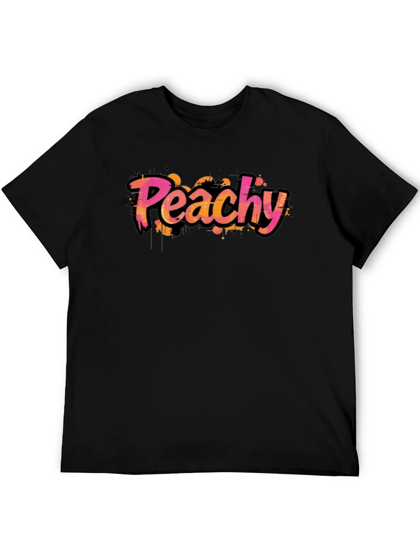 Peachy Graphic Tee - Trendy Streetwear