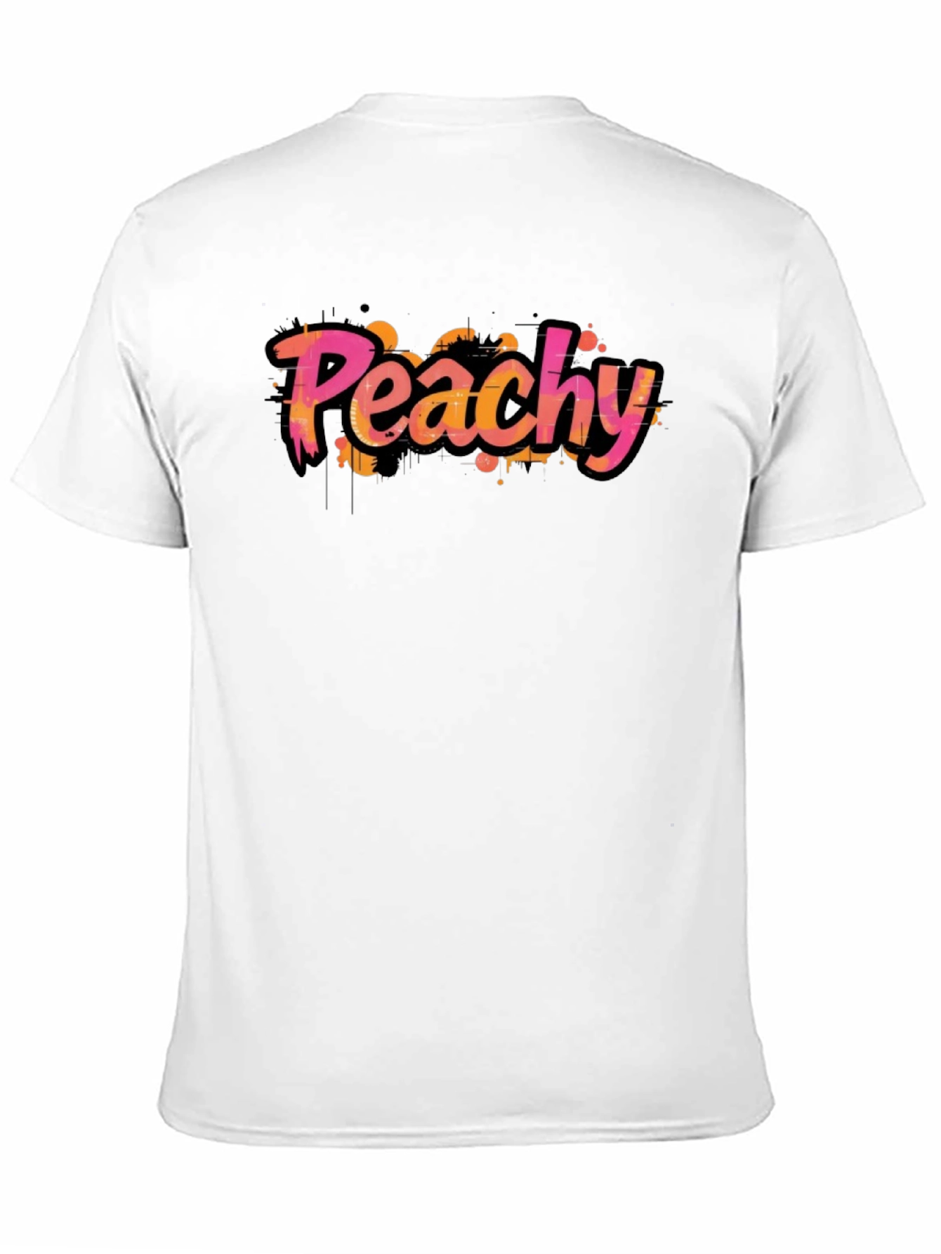 Peachy Graphic Tee - Trendy Streetwear
