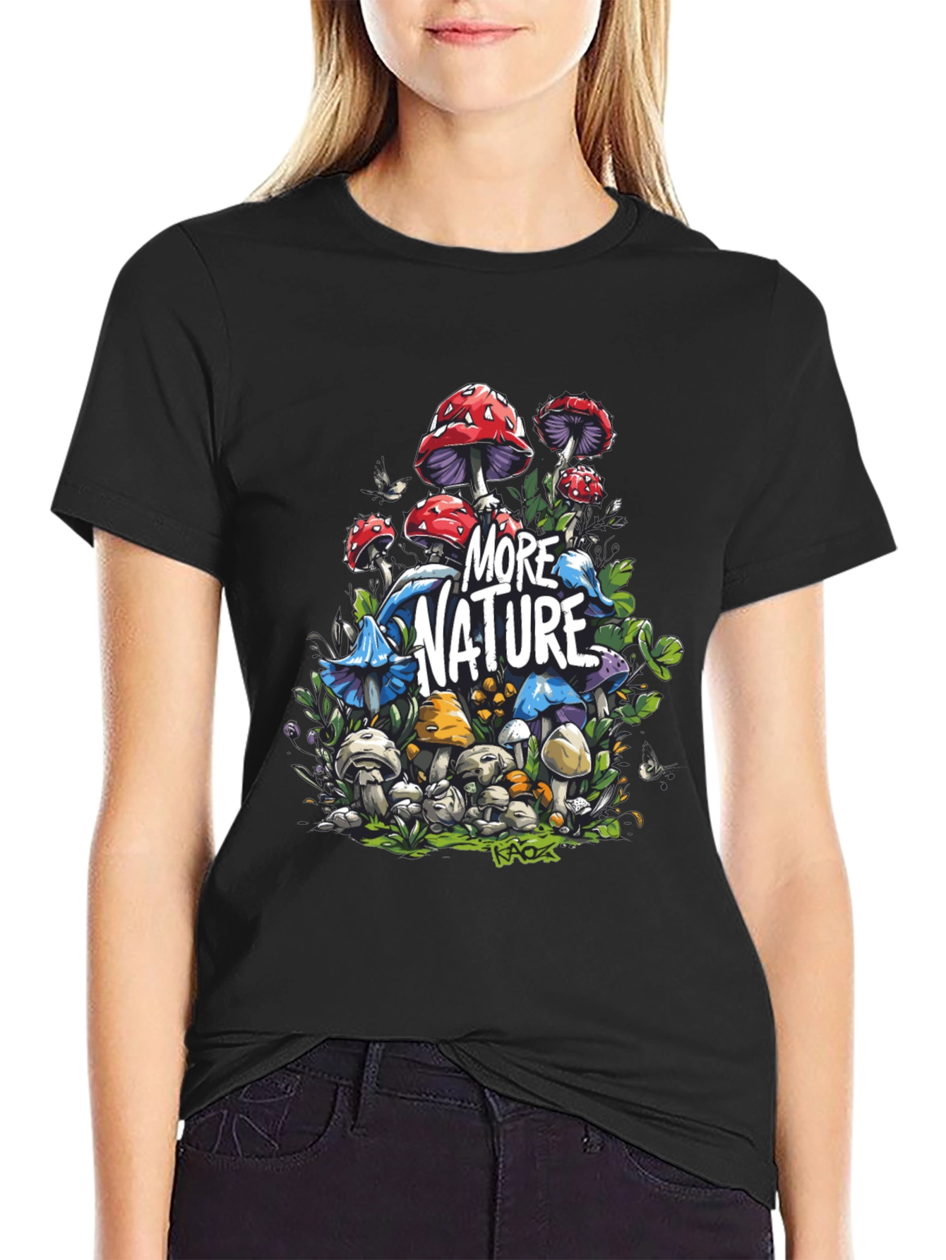 More Nature Mushroom Graphic Tee