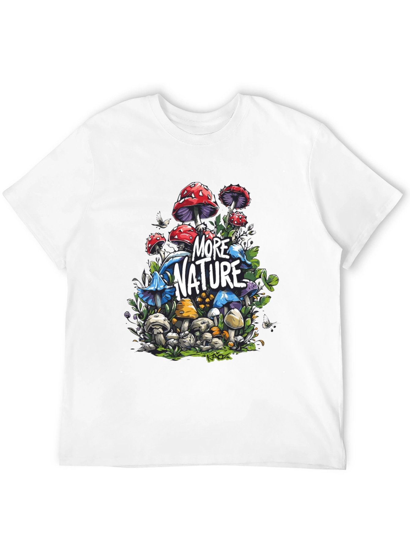 More Nature Mushroom Graphic Tee