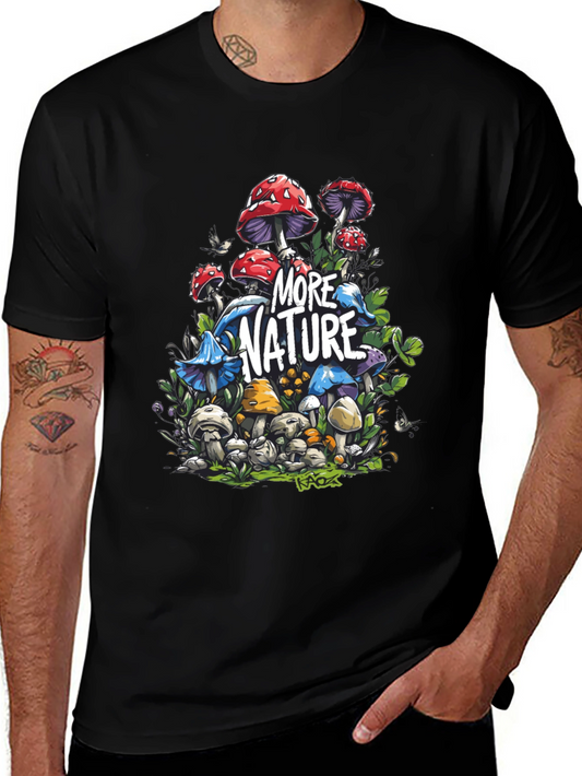 More Nature Mushroom Graphic Tee