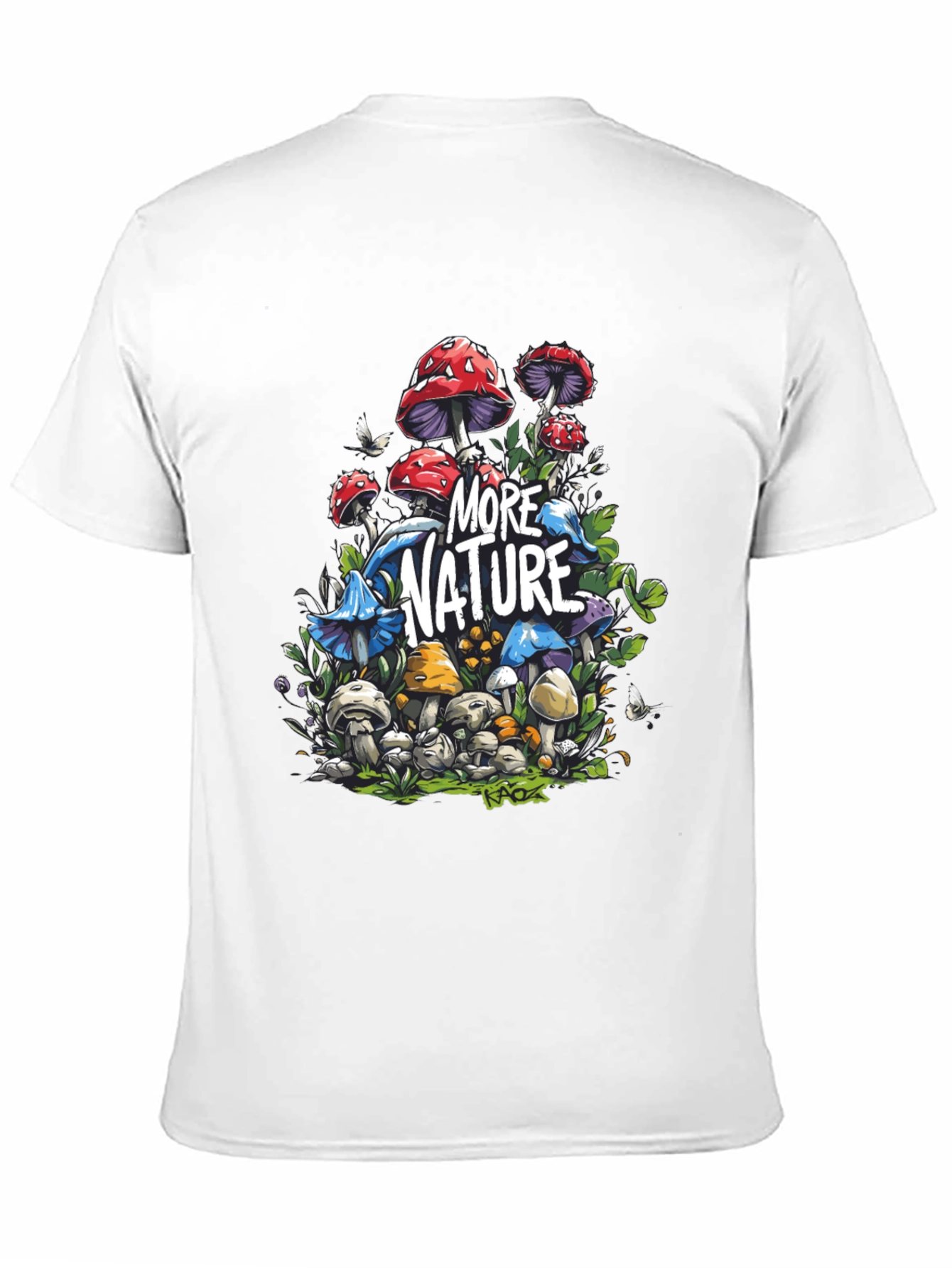 More Nature Mushroom Graphic Tee