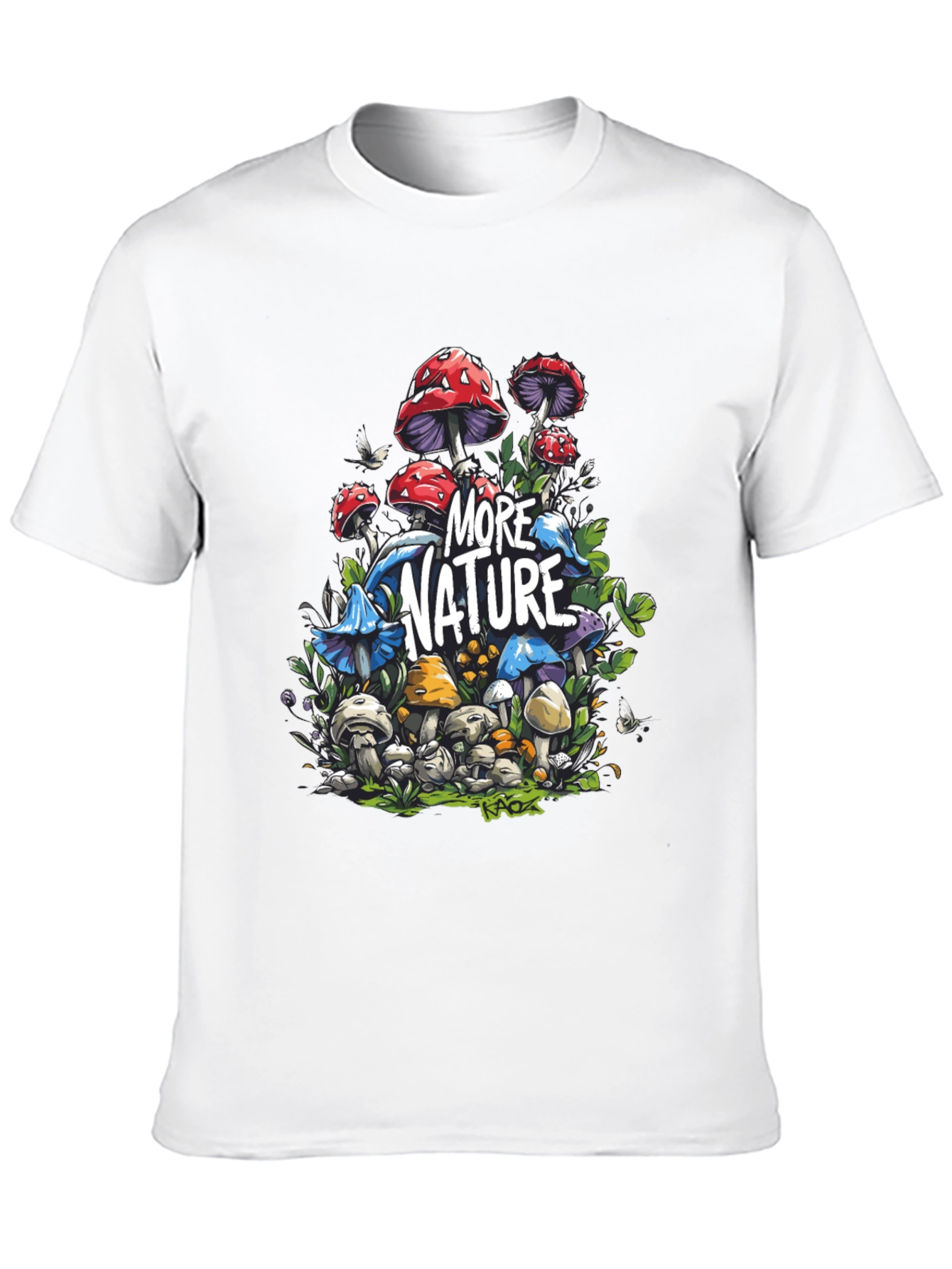 More Nature Mushroom Graphic Tee