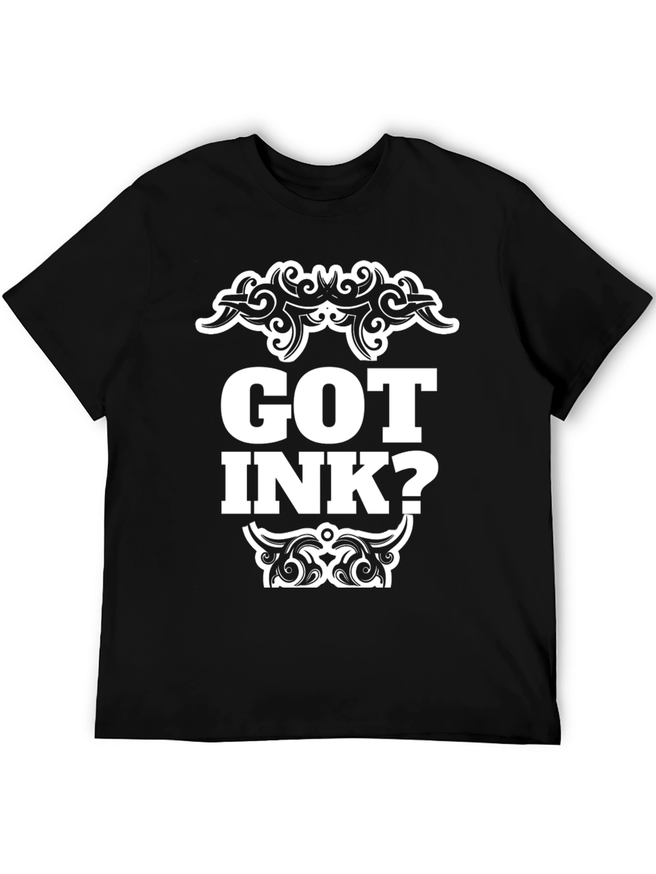 Got Ink? Graphic Print Crew Neck T-Shirt