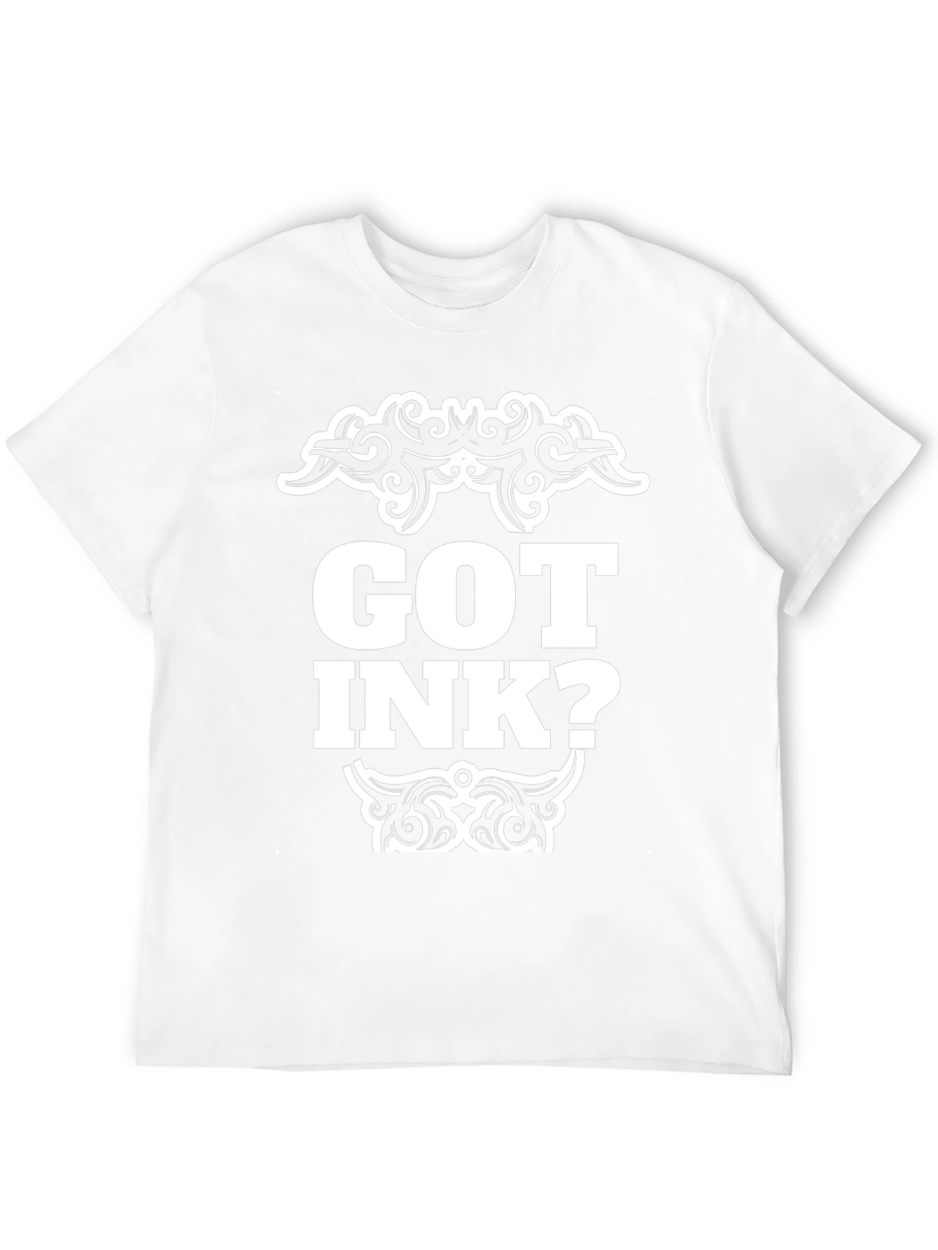 Got Ink? Graphic Print Crew Neck T-Shirt