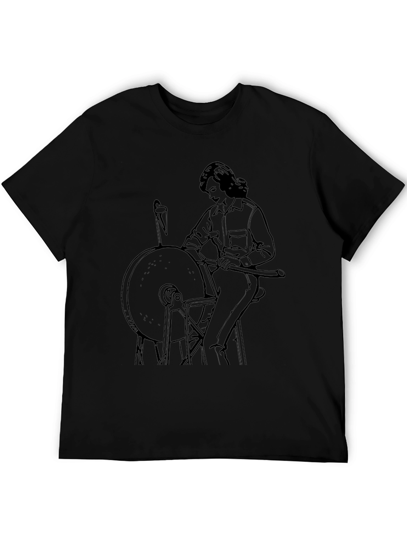 Retro Grinding Wheel Graphic Tee