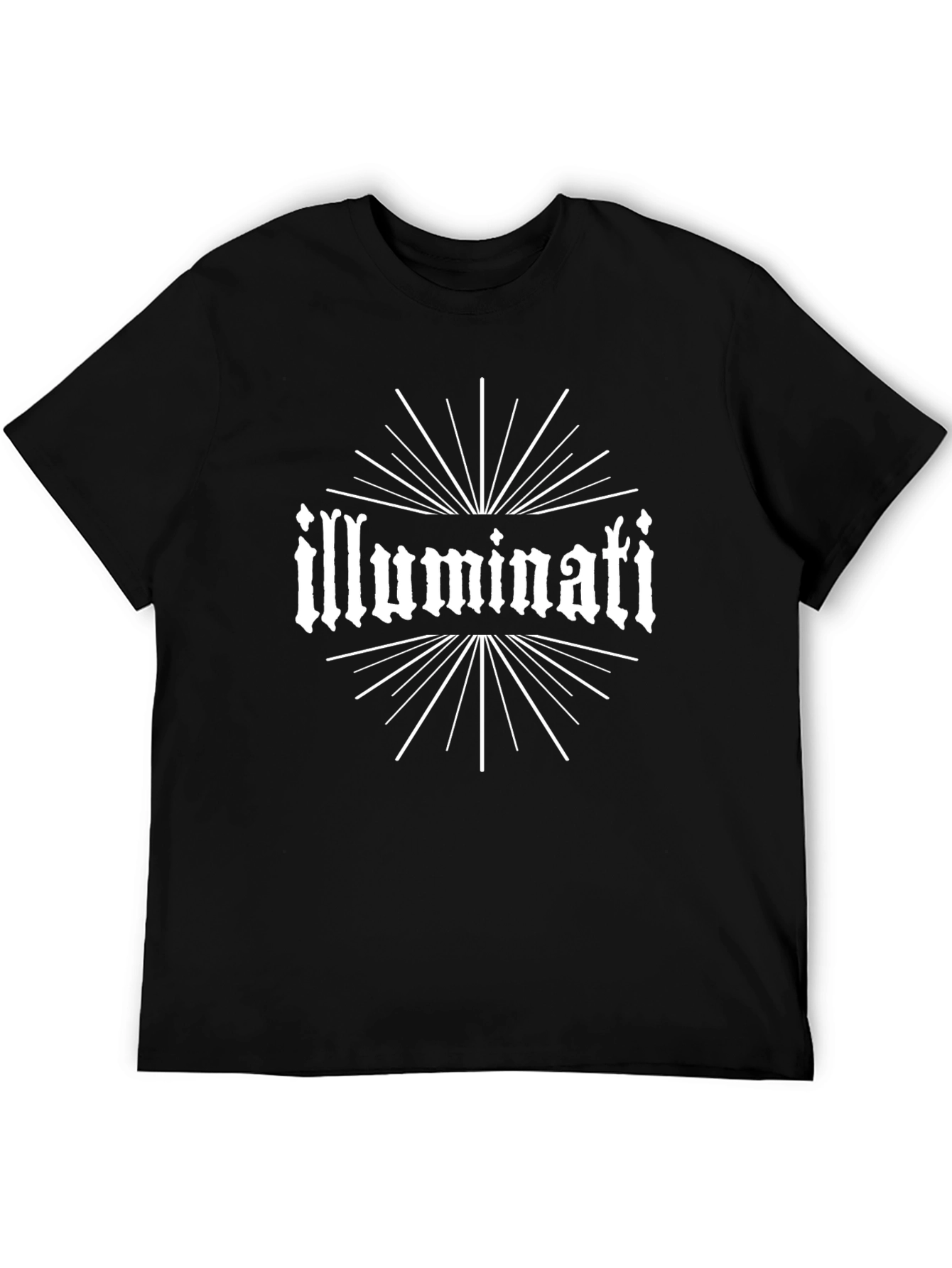 Illuminati Graphic Tee - Black