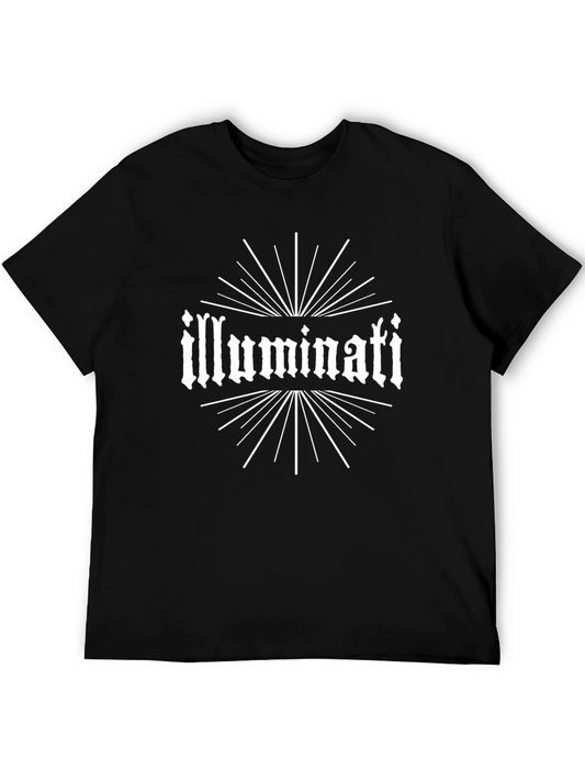 Illuminati Graphic Tee - Black
