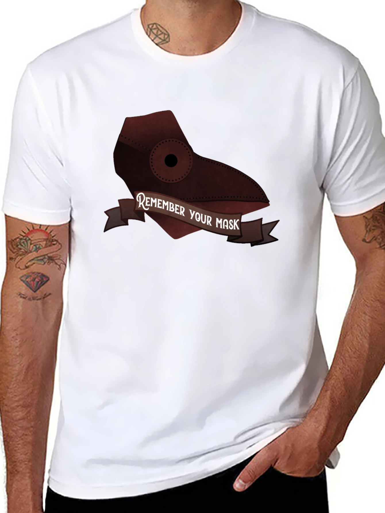 Remember Your Mask Graphic Tee