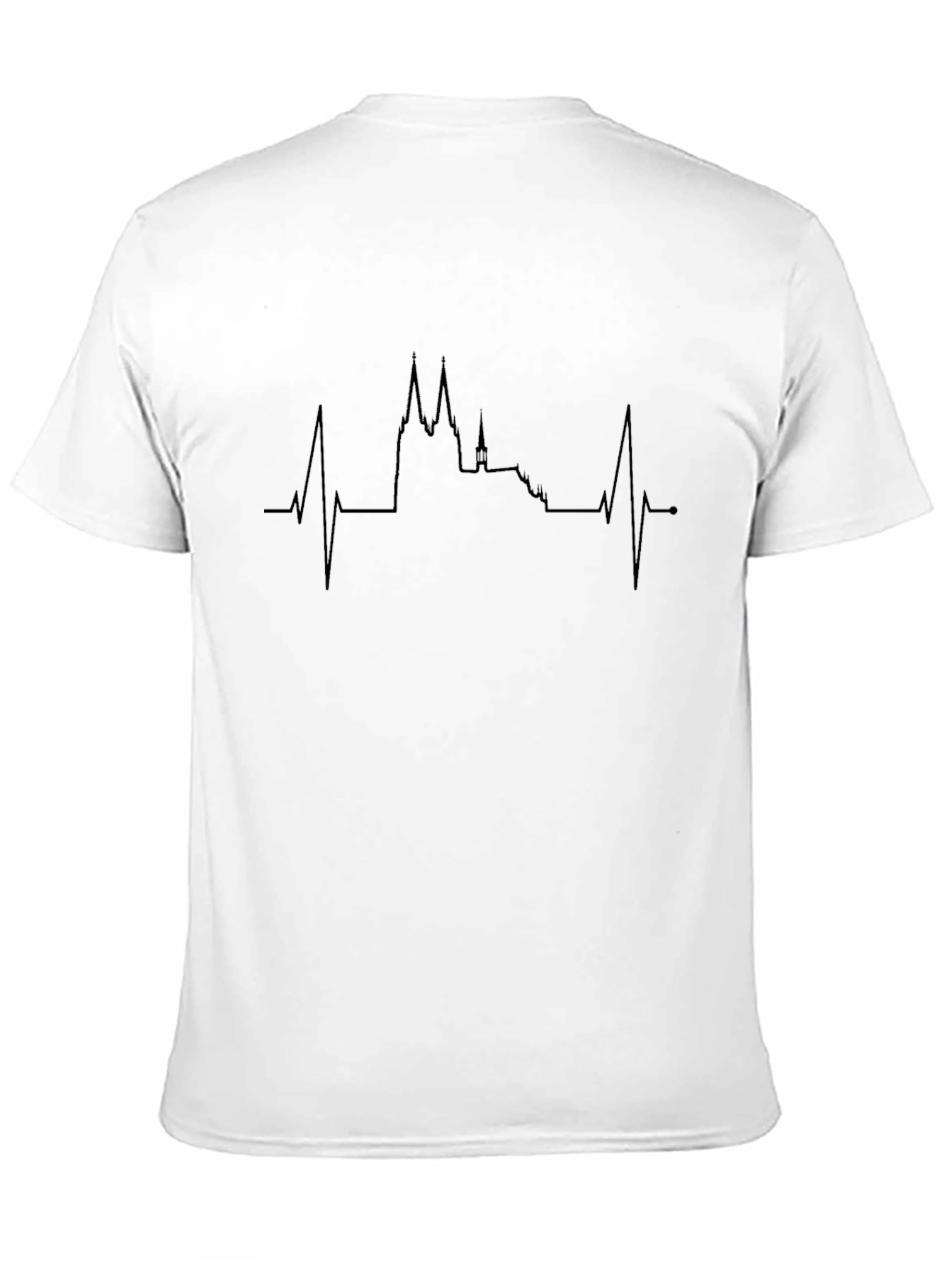 Heartbeat Prague Skyline T-Shirt