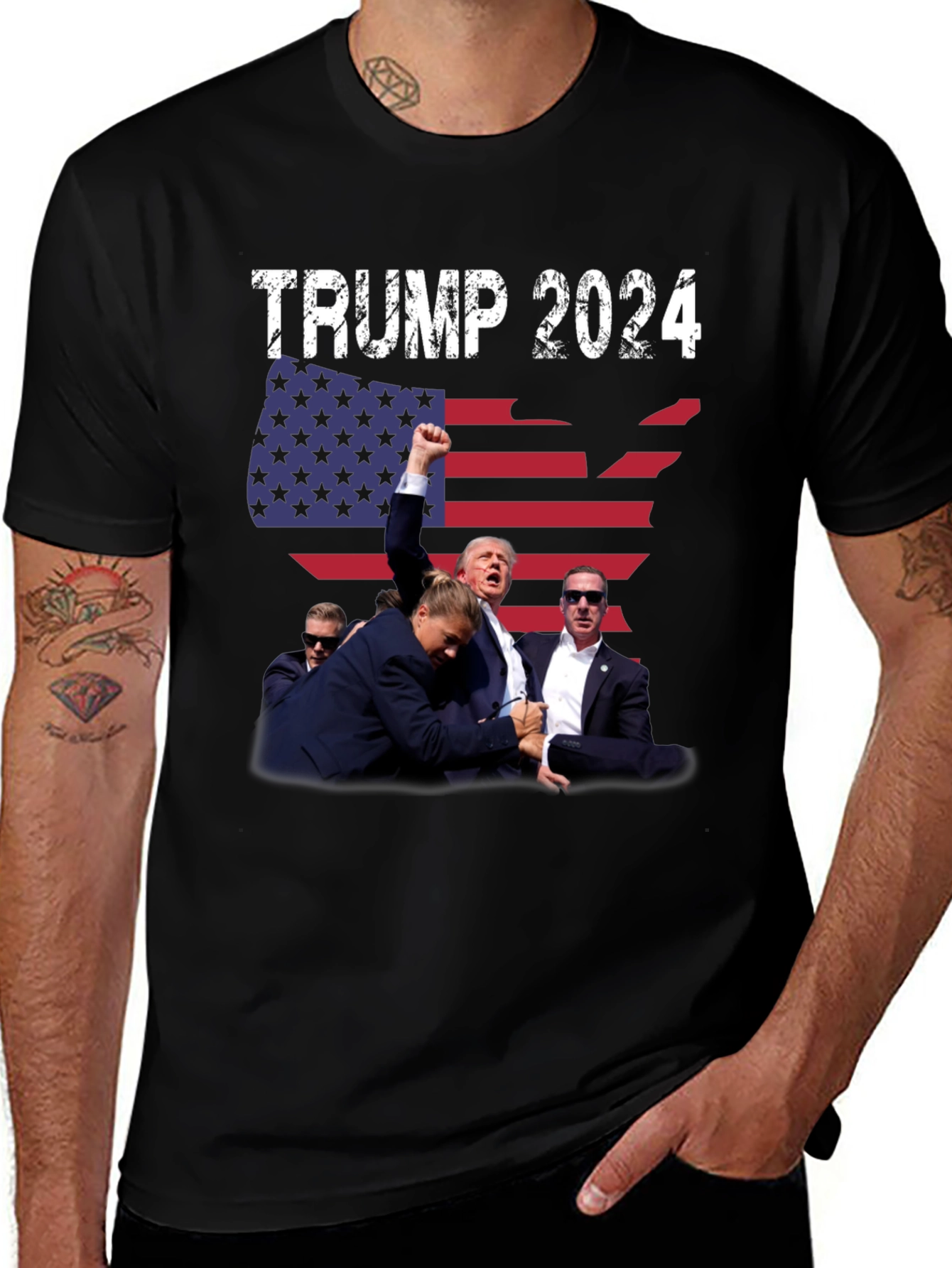 Trump 2024 Graphic T-Shirt