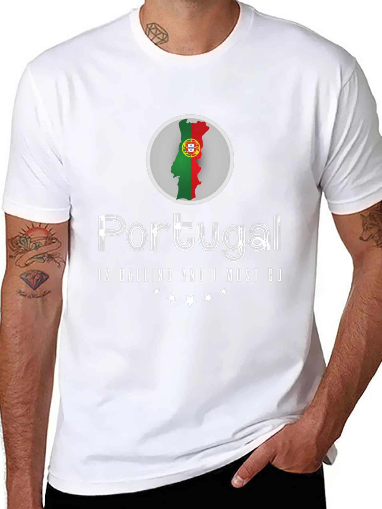 Portugal Calling T-Shirt - Travel Souvenir Tee